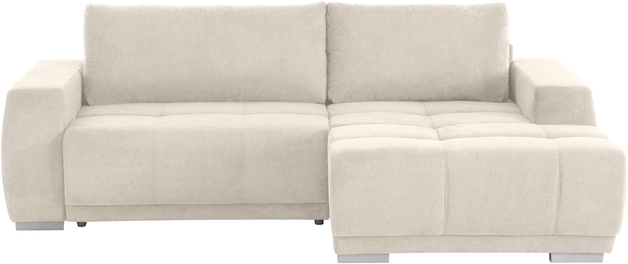 INOSIGN Ecksofa »Bolero L-Form«, wahlweise mit Bettfunktion & Bettkasten
