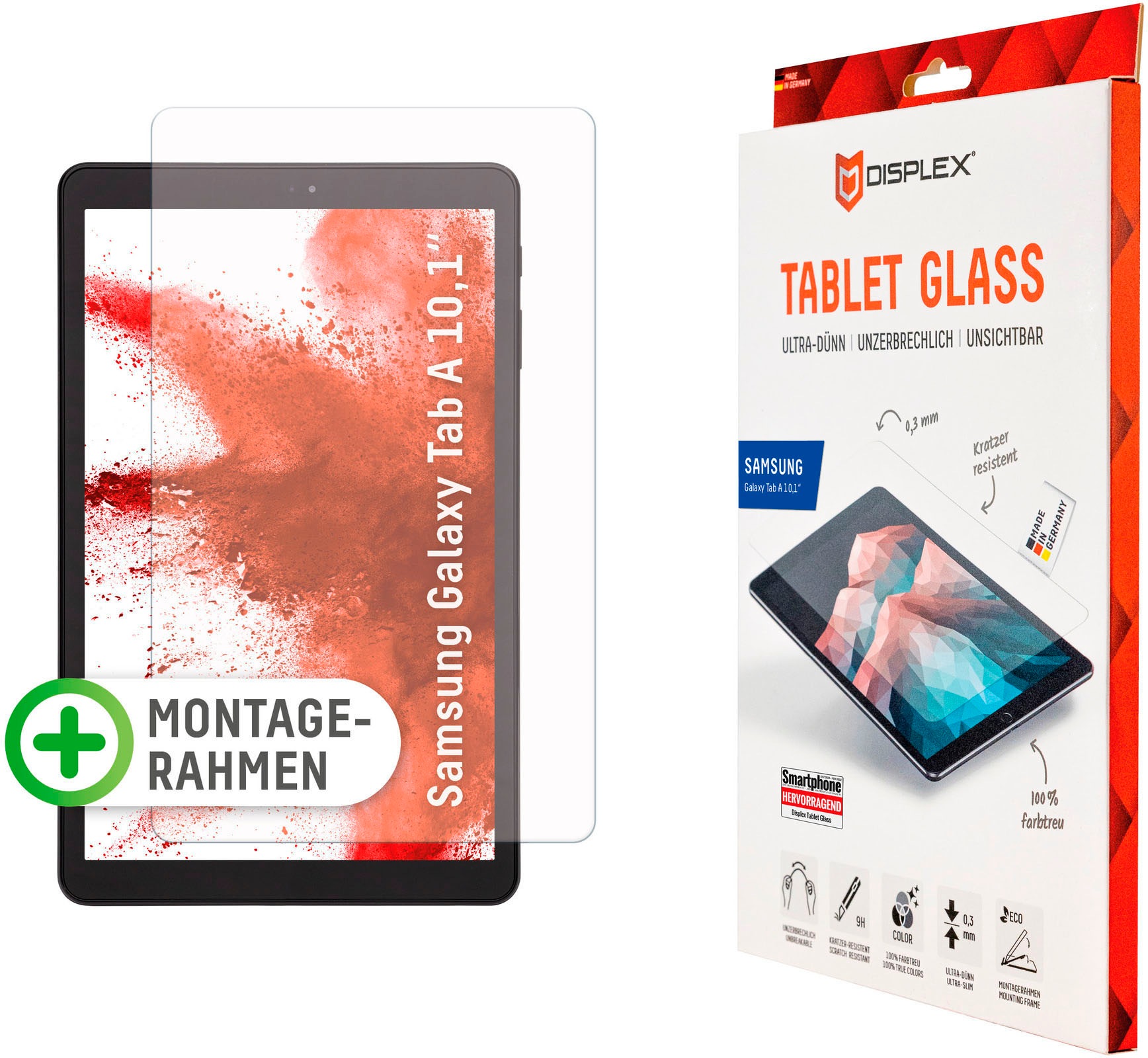 Image of Displex Displayschutzfolie »Tablet Glass Samsung Galaxy Tab A 10,1"«, für Samsung Galaxy Tab A 10,1" bei Ackermann Versand Schweiz
