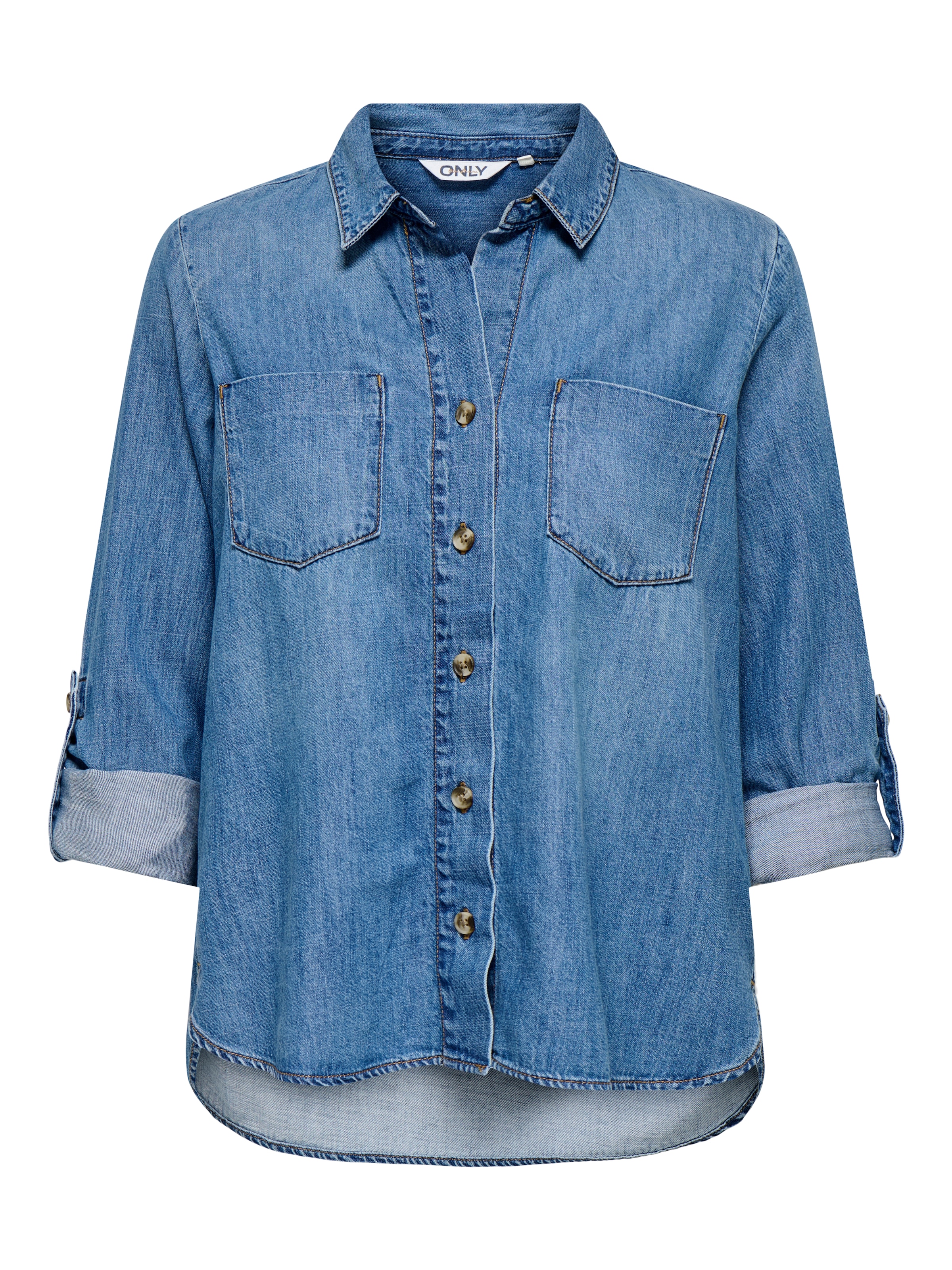 ONLY Jeansbluse »ONLYASMIN SHIRT L/S DNM AKM NOOS«