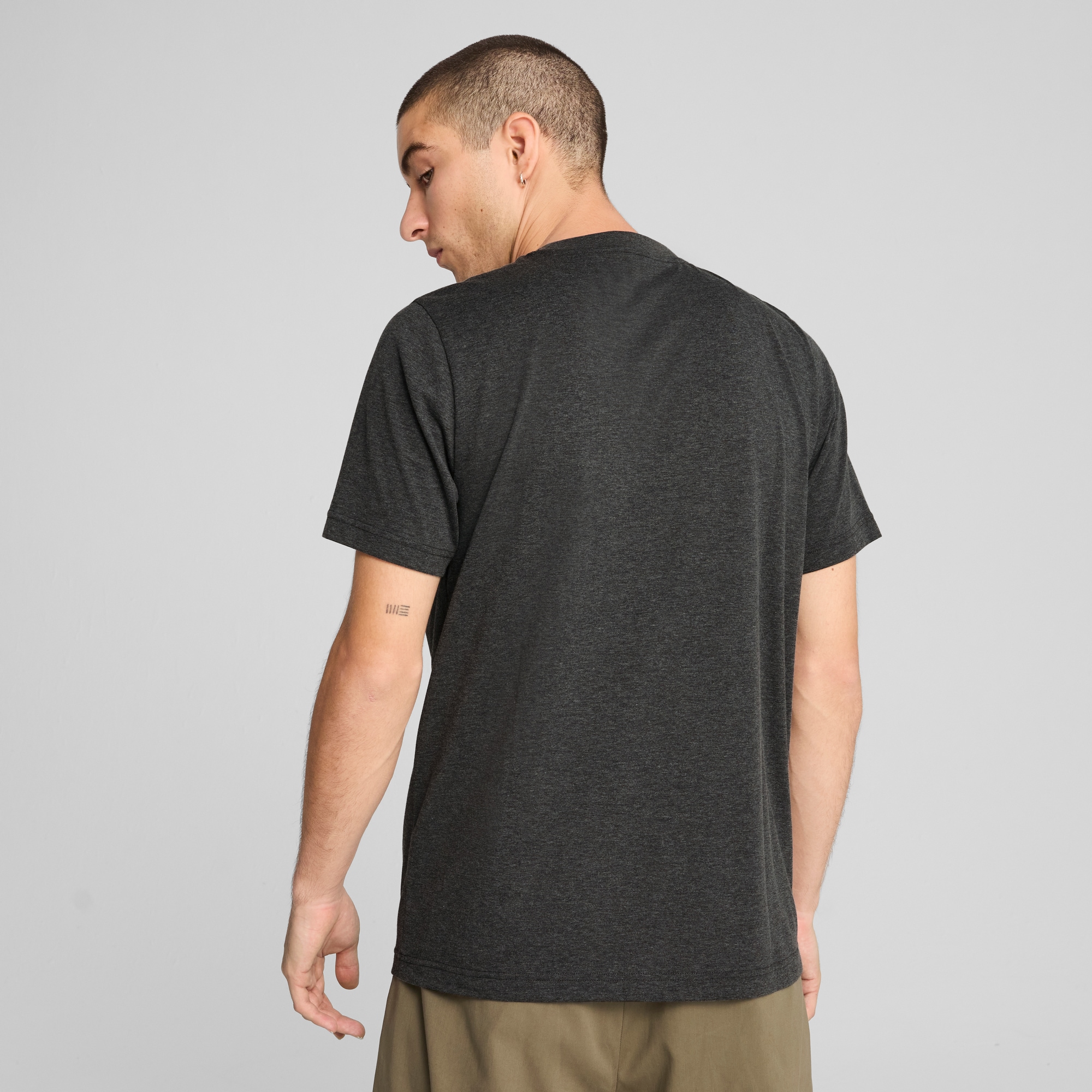 PUMA T-Shirt »ESS NO. 1 LOGO HEATHER TEE«