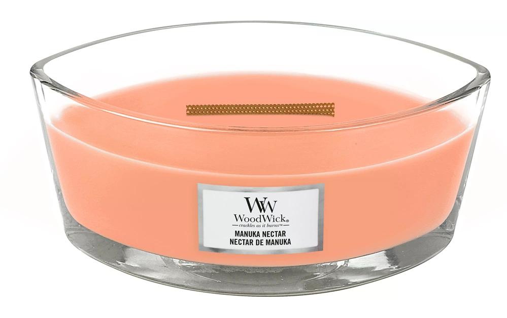 Woodwick Duftkerze »Manuka Nectar Ellipse«