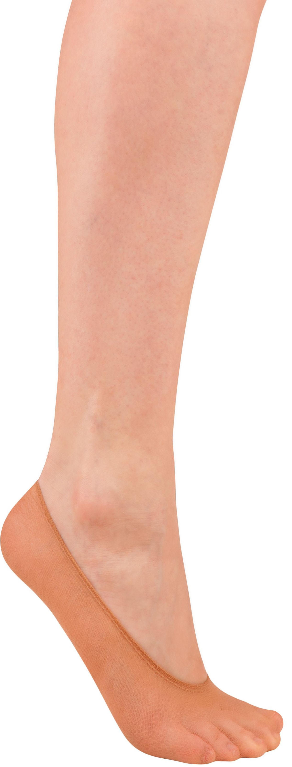 Image of Janastyle Feinfüsslinge "kein Einschneiden, keine Druckstellen" 10 Paar tlg. wie barfuss - nur besser, flacher Saum, trägt nicht auf