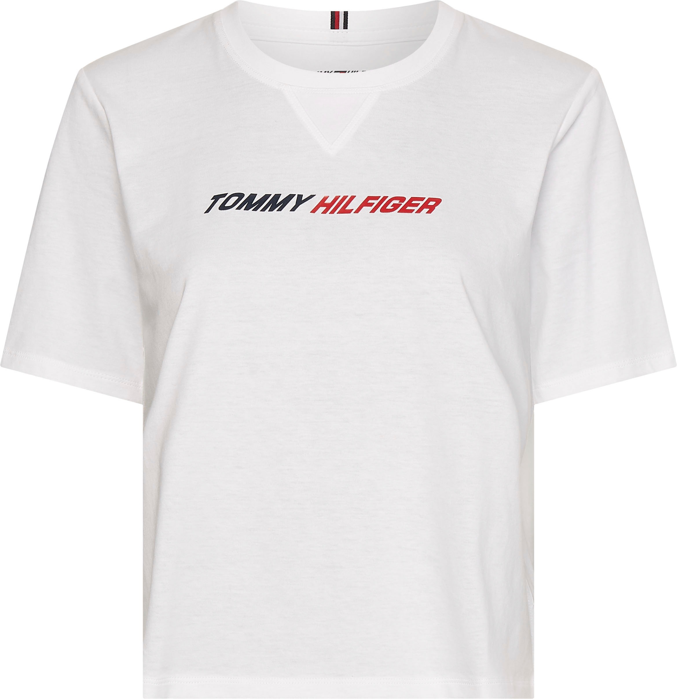 Image of Tommy Hilfiger Sport Curve T-Shirt »CRV GRAPHIC C-NK TEE SS«, Mit Tommy Hilfiger Sport Logo-Schriftzug bei Ackermann Versand Schweiz