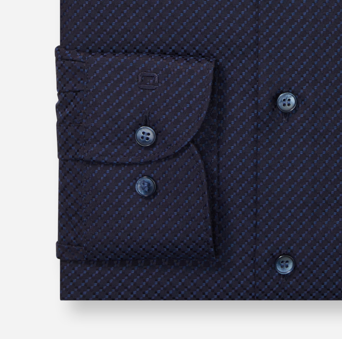 OLYMP Chemise à manches longues »Level 5« Businesshemd, body fit, mit feiner Struktur, Haifischkragen