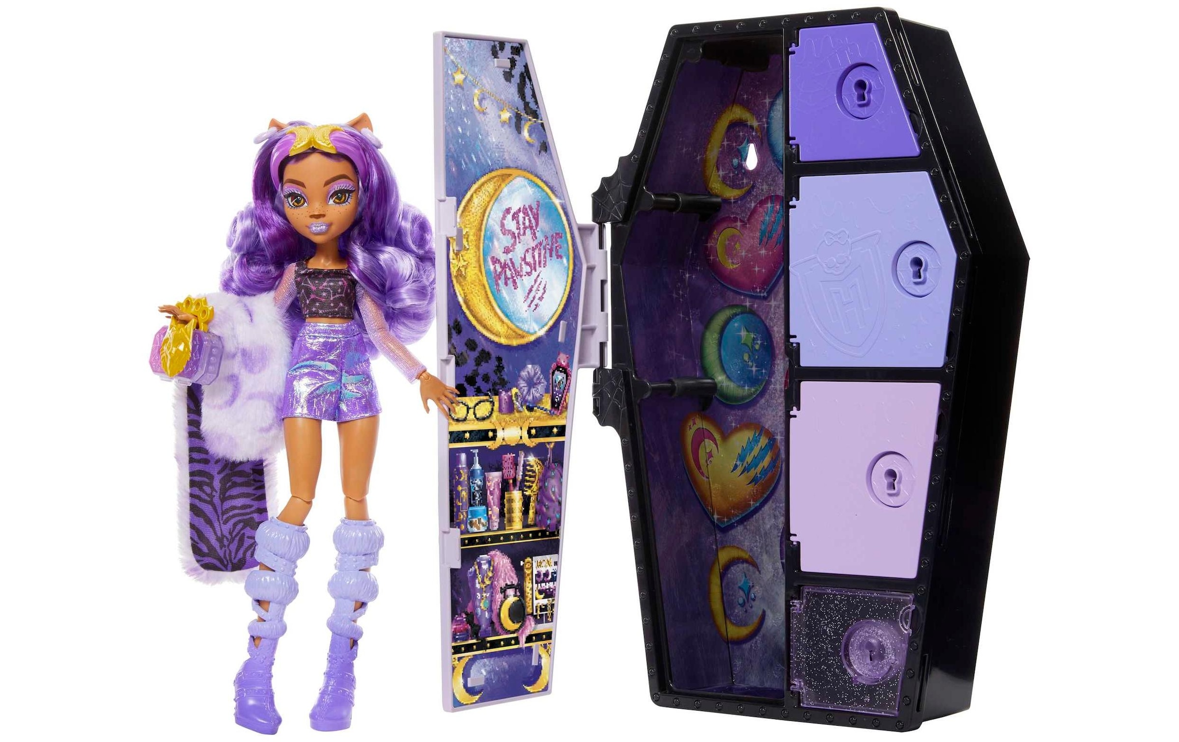 MonsterHigh™ Anziehpuppe »Monster High Verborgene Schätze Clawdeen«