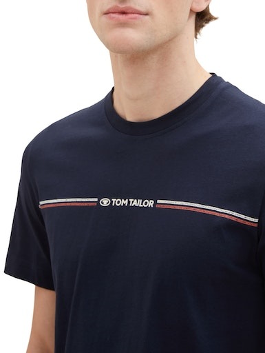 TOM TAILOR T-Shirt, mit Logofrontprint
