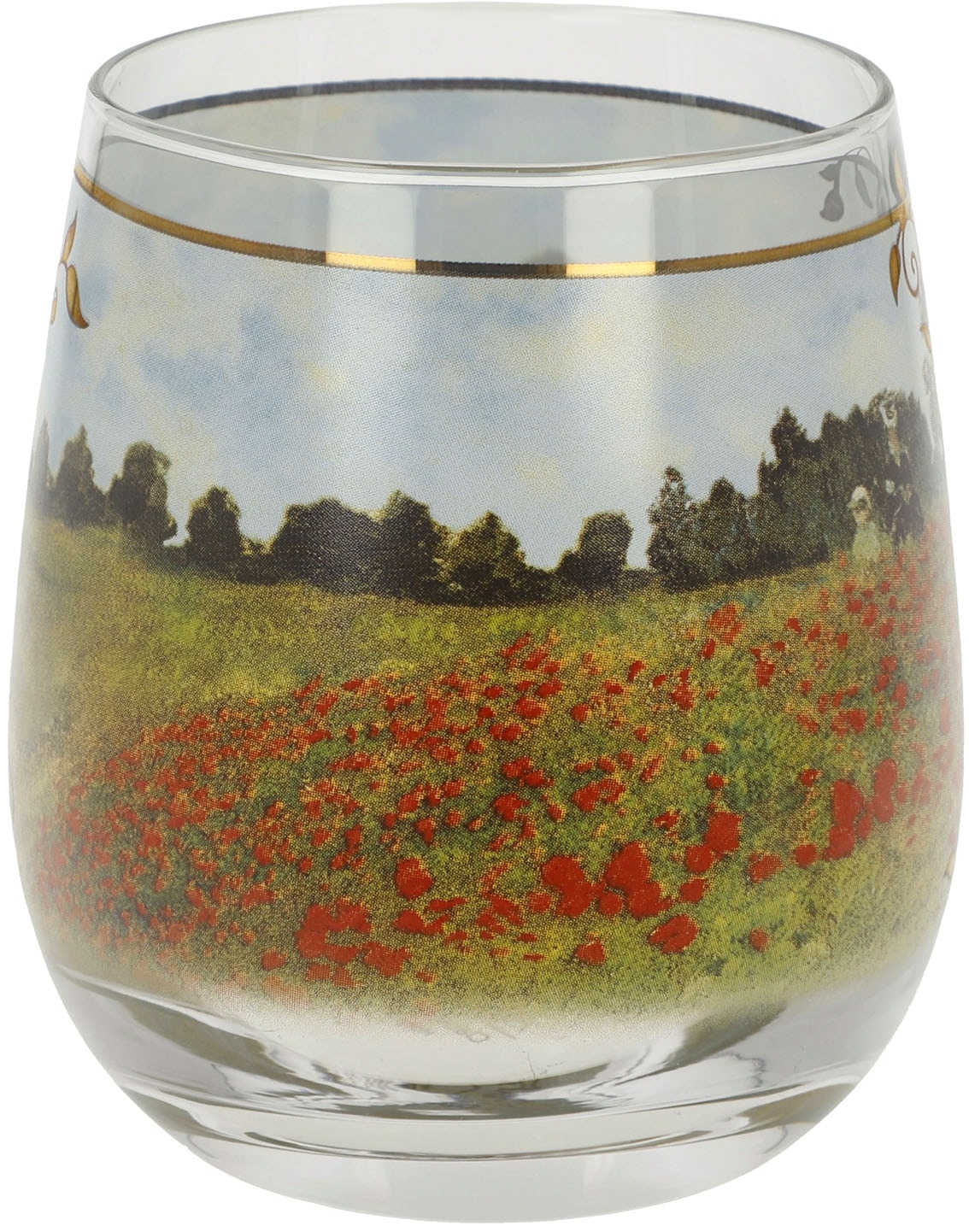 Goebel Photophore »Windlicht Claude Monet- Mohnfeld«