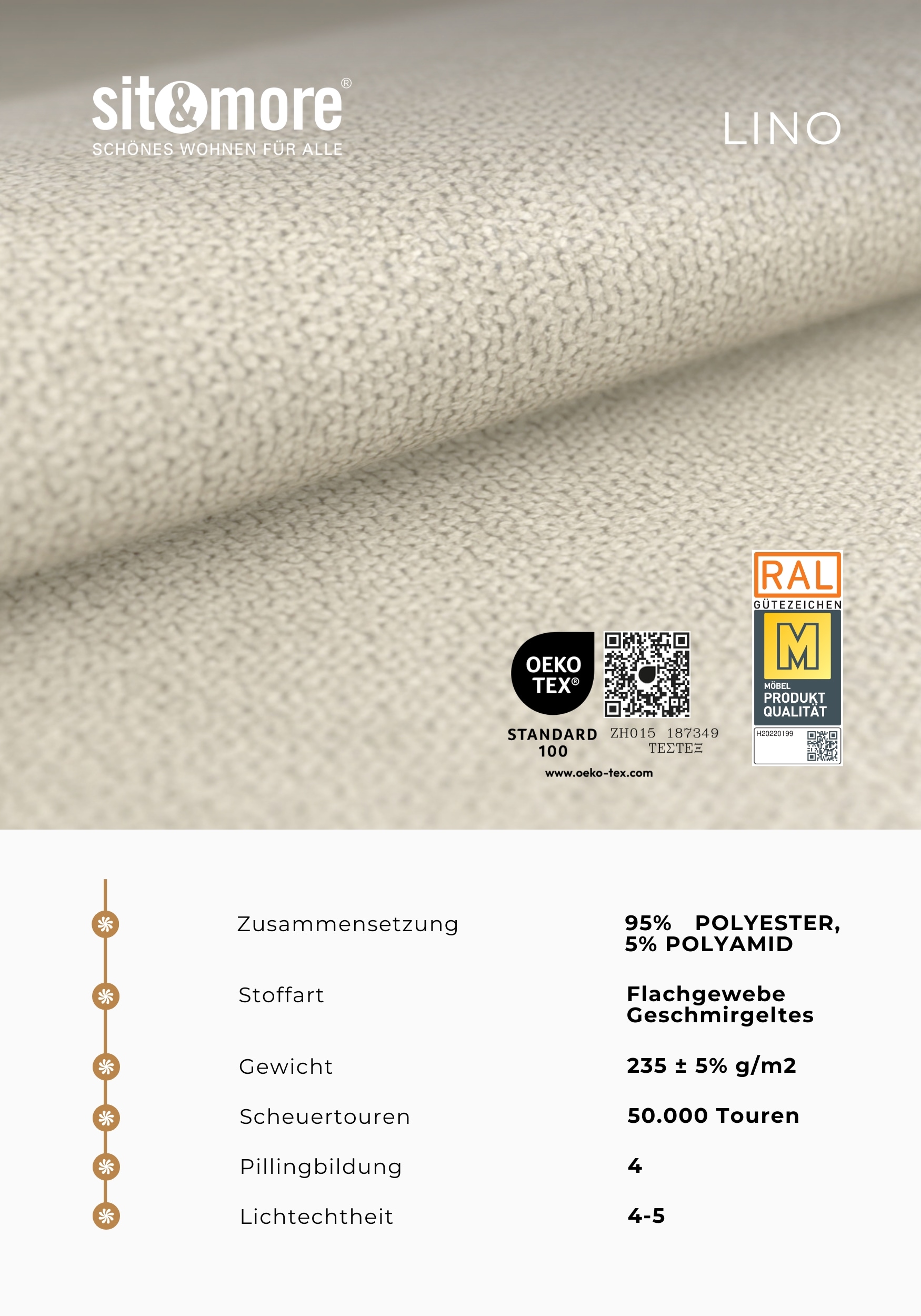 sit&more Polsterhocker »Viola« mit praktischen Stauraum