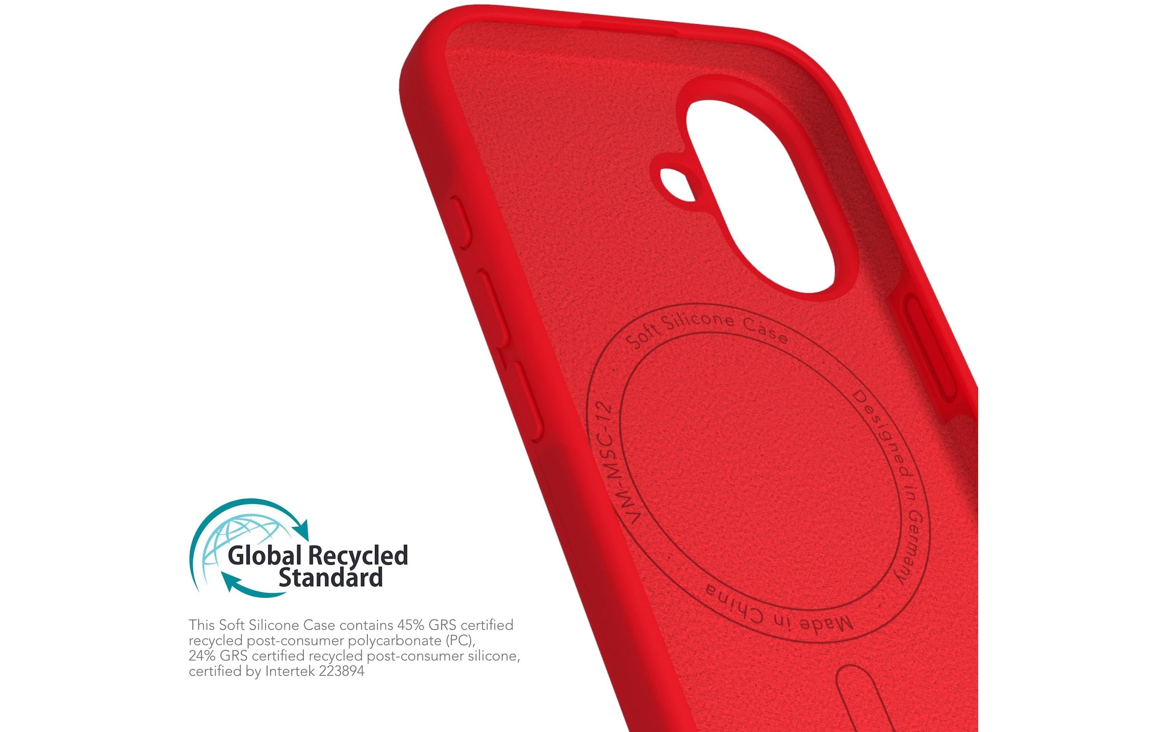VONMÄHLEN Backcover »Soft Silicone iPhone 16 Plus«, Apple iPhone 16 Plus