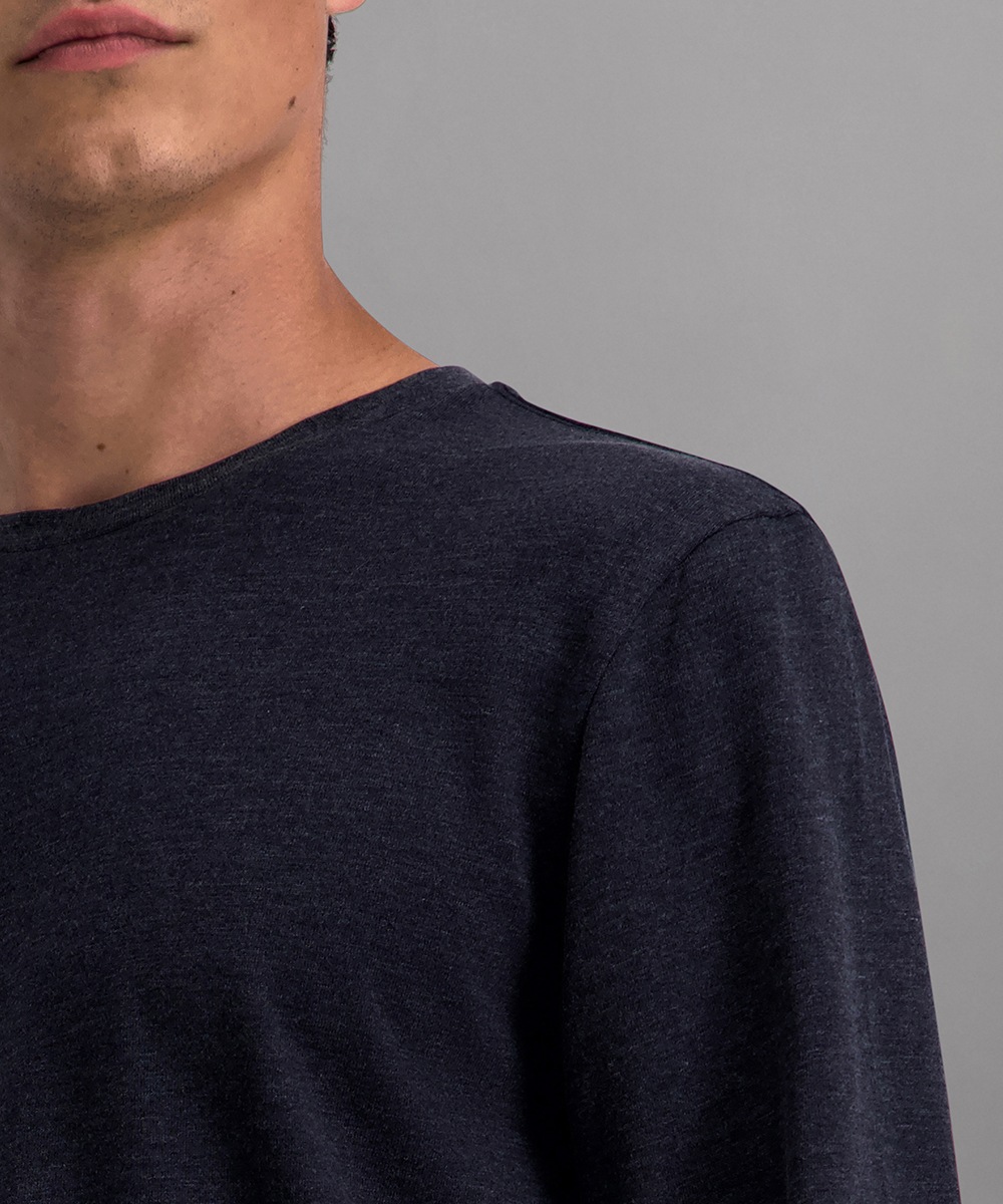 Image of Pioneer Authentic Jeans Langarmshirt in normale Passform