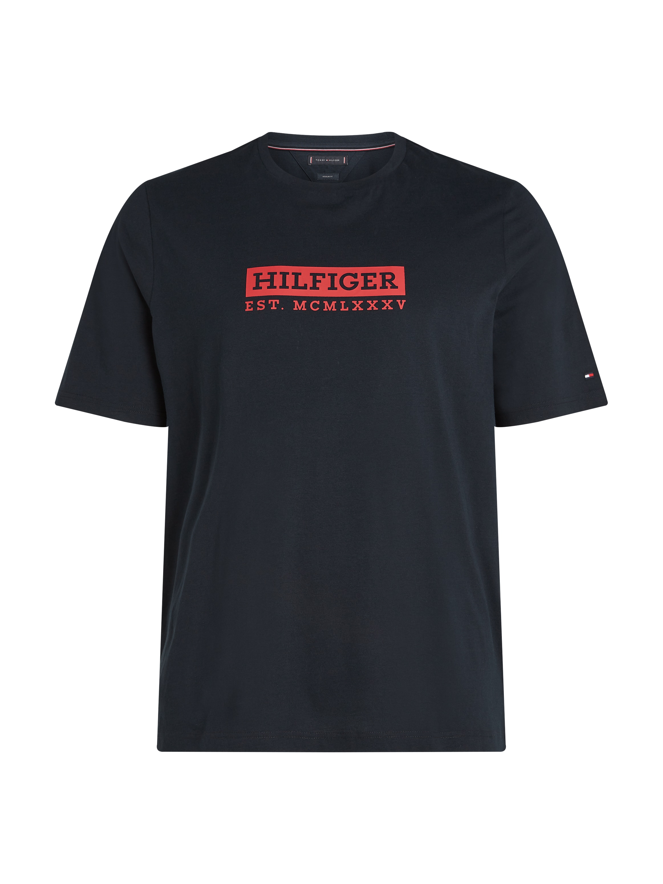 Tommy Hilfiger Big & Tall Kurzarmshirt »BT-COLOUR TO COLOR GRAPHIC TEE-B«, Grosse Grössen