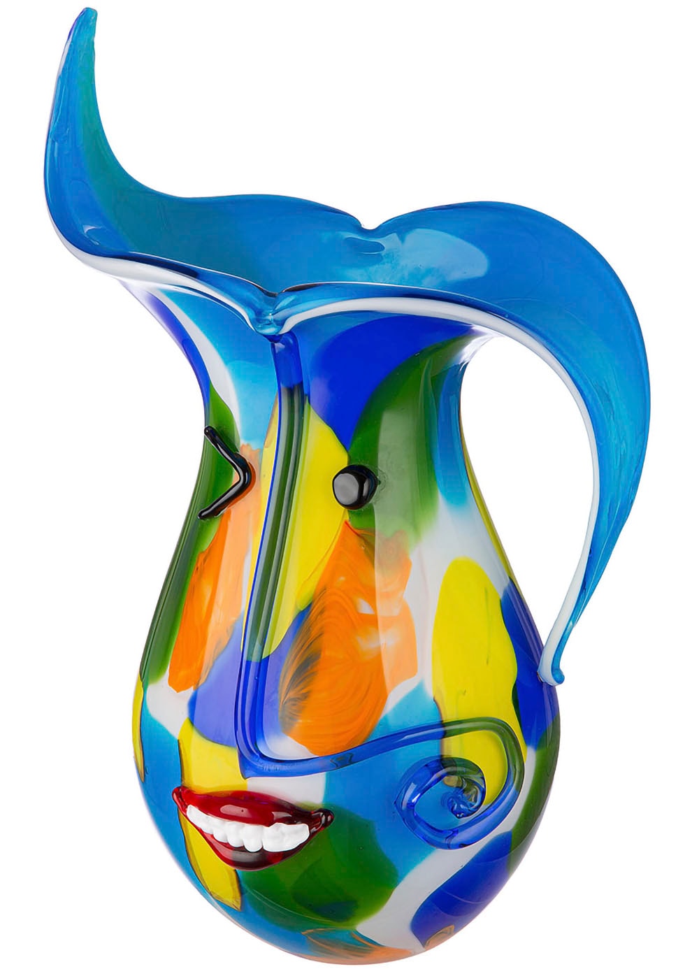 Image of Casablanca by Gilde Tischvase "Glasart Designvase "Augusto" aus Glas" durchgefärbt, handgearbeitet und mundgeblasen