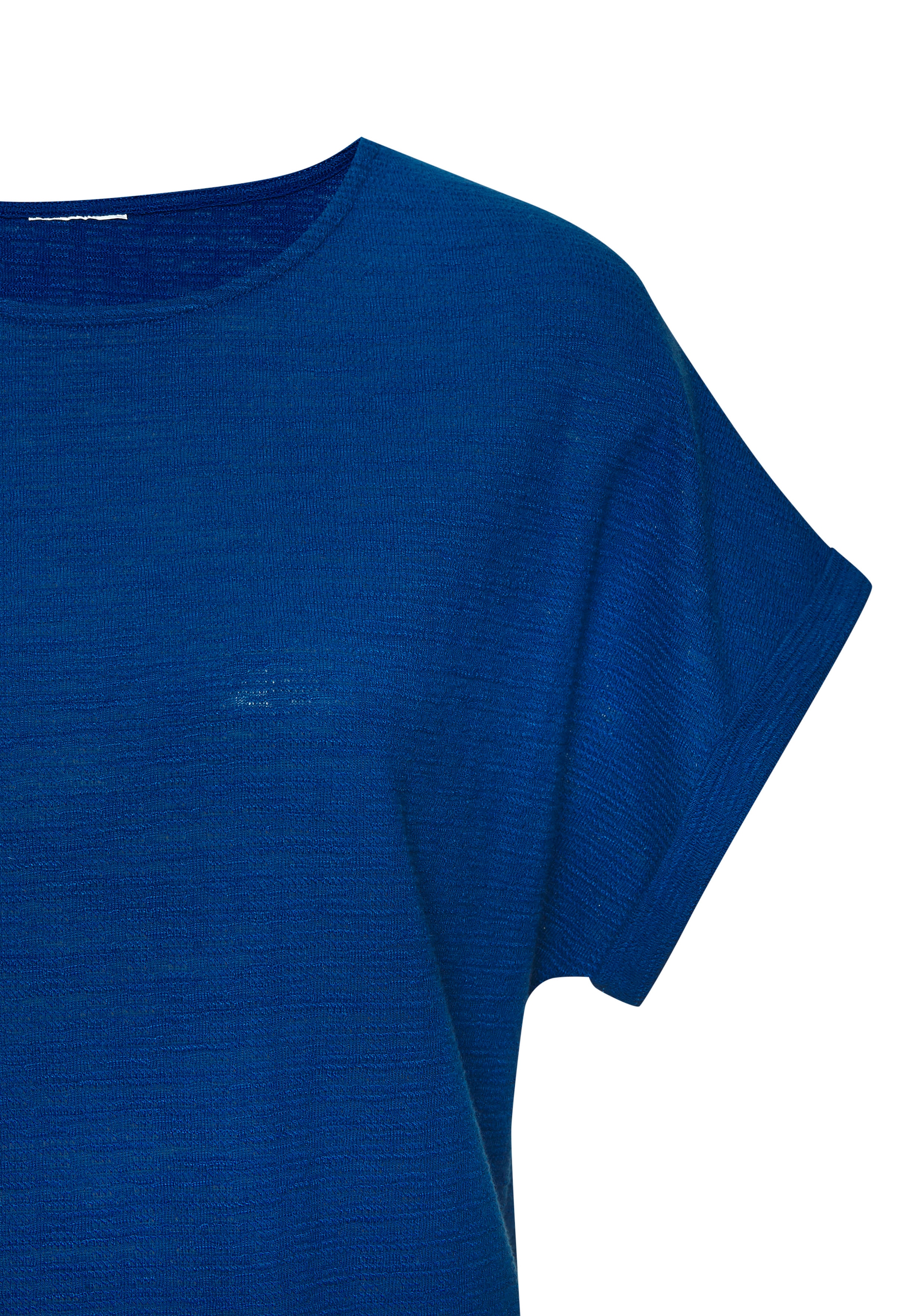 Vivance T-Shirt »mit modischer Struktur« aus bügelfreier Qualität mit Baumwolle