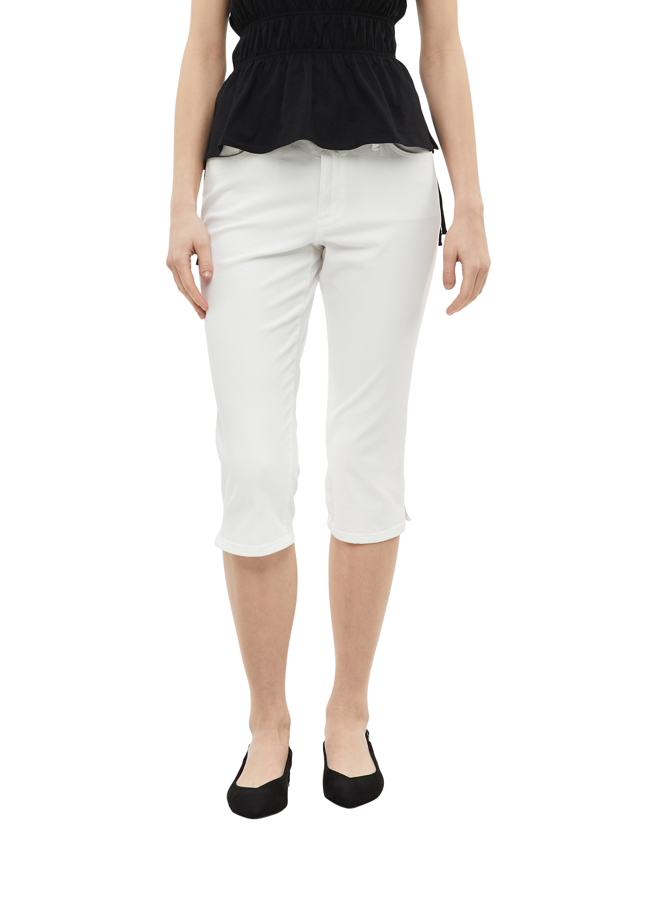 Image of s.Oliver Caprijeans Capri-Sommer-Jeans mit Stretch