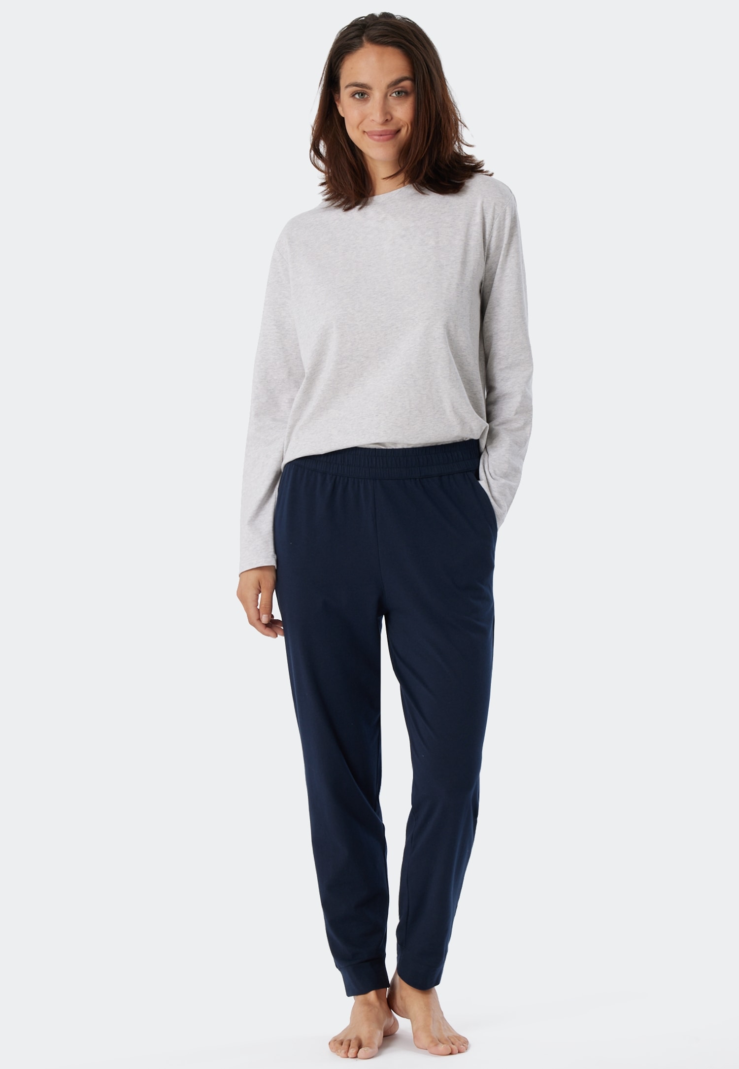 Image of Schiesser Pyjamahose "Mix + Relax" Single-Jersey-Qualität, bequem