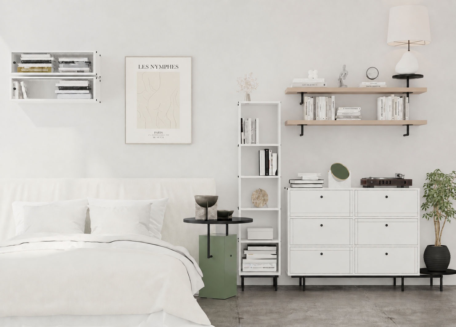 Home affaire Étagère murale »Arrocco: Dekorative Metallelemente in Schwarz, Wohnzimmer,Wandregal« B/T: 130/30 cm, in 2 farben erhältlich, mit Dekorausatz