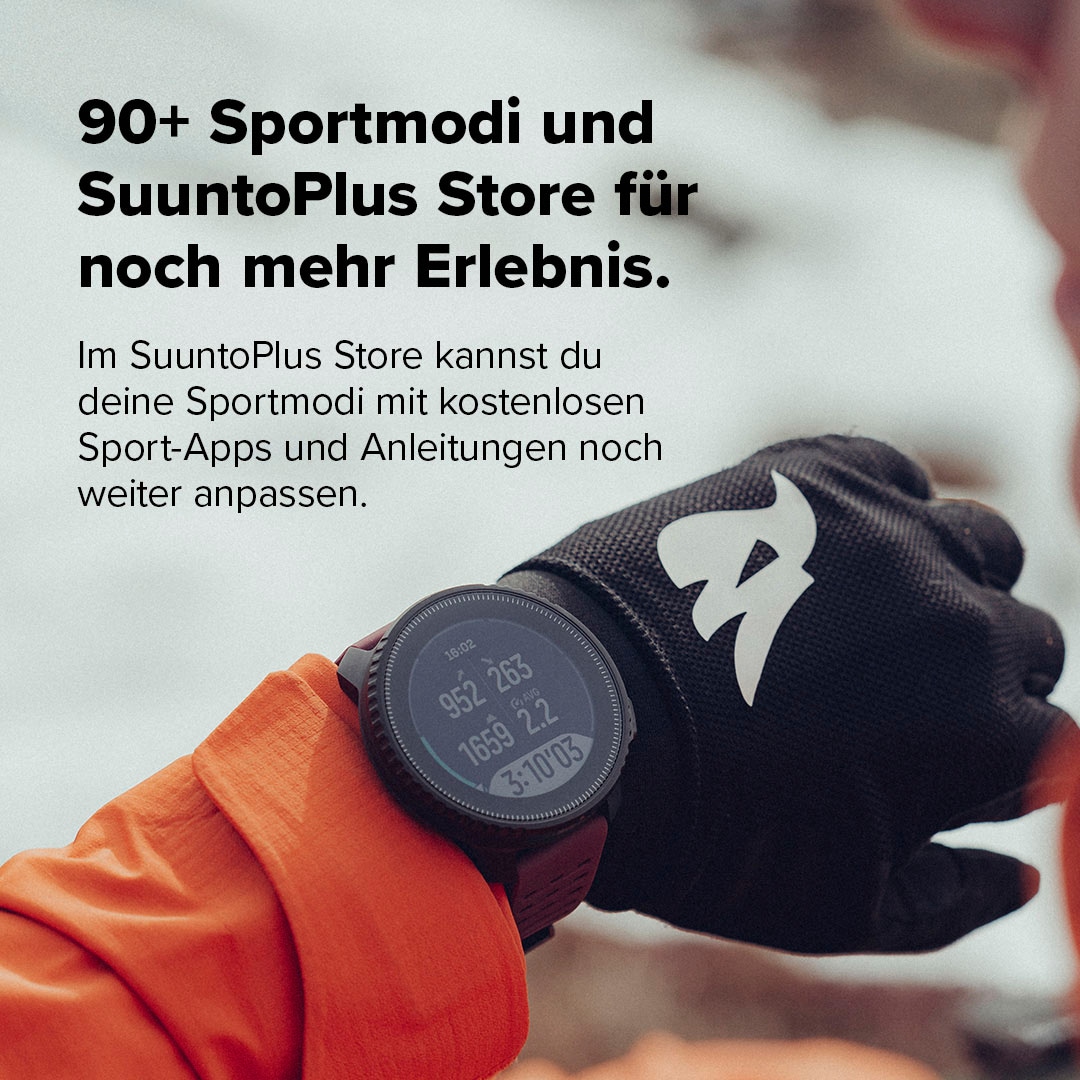 Suunto Smartwatch »Vertical GPS Watch Titanium«, (/ 1,4 Zoll)