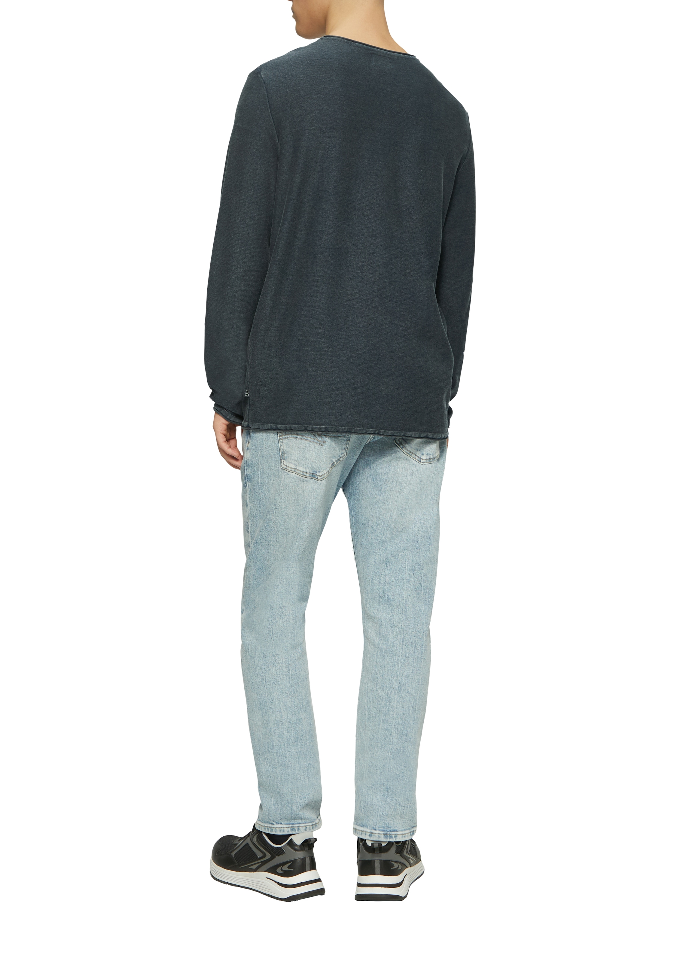 QS Pull en tricot mit Rollkante