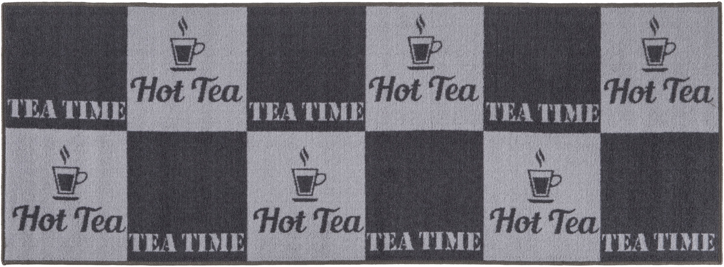 Image of Andiamo Küchenläufer »Tea Time«, rechteckig, 4 mm Höhe, Motiv Tee, mit Schriftzug, Küche bei Ackermann Versand Schweiz
