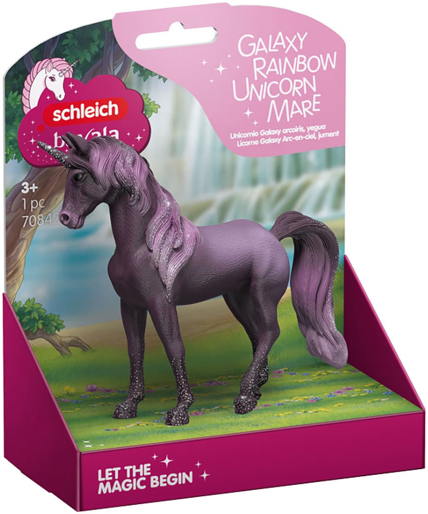 Schleich® Spielfigur »BAYALA®, Galaxy Regenbogen Einhorn Stute (70842)«