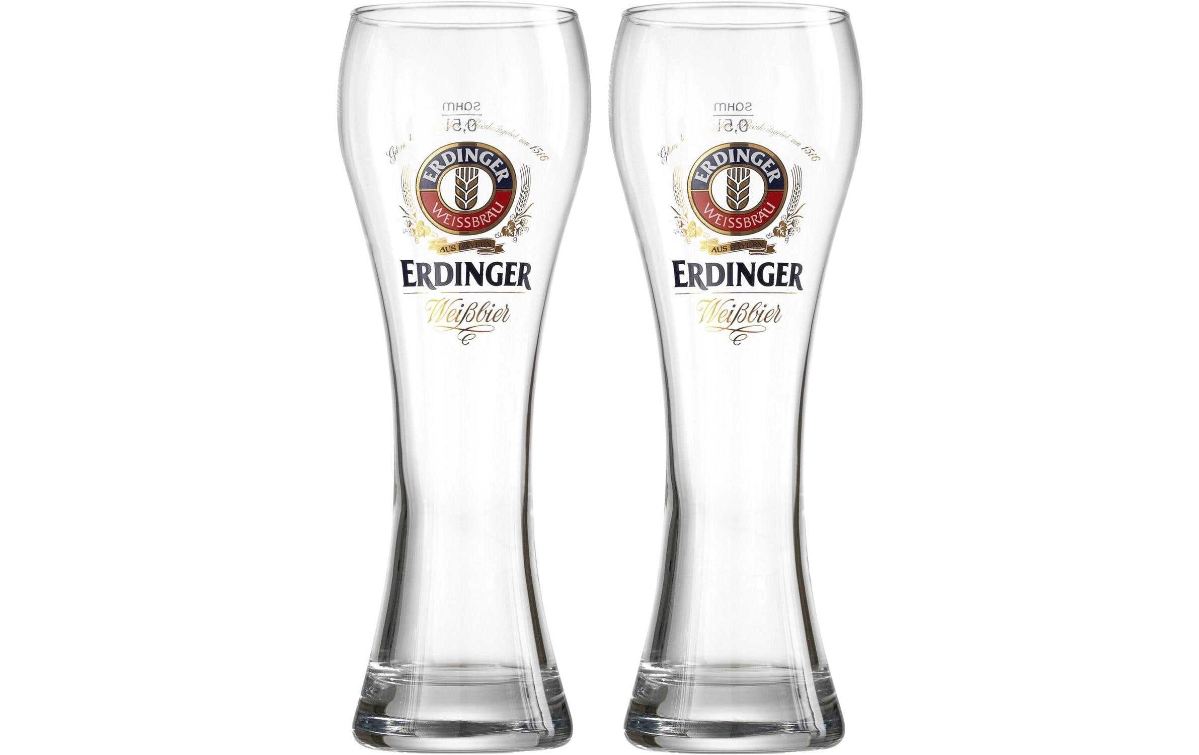 Image of Ritzenhoff & Breker Bierglas "Erdinger 500 ml, 2 Stück"