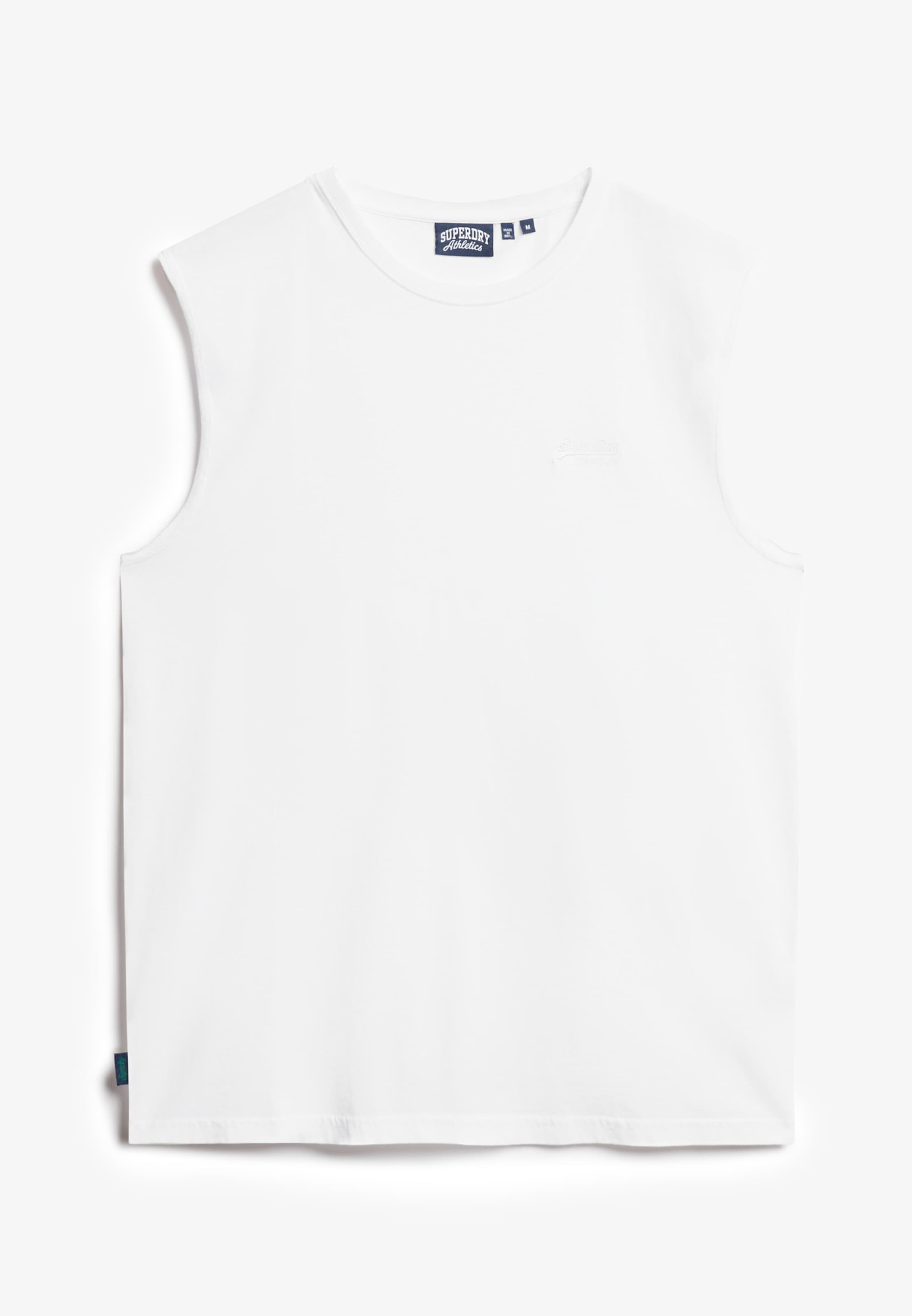 Superdry Débardeur »ESSENTIAL LOGO TANK UB« à coupe décontractée, en coton et jersey simple