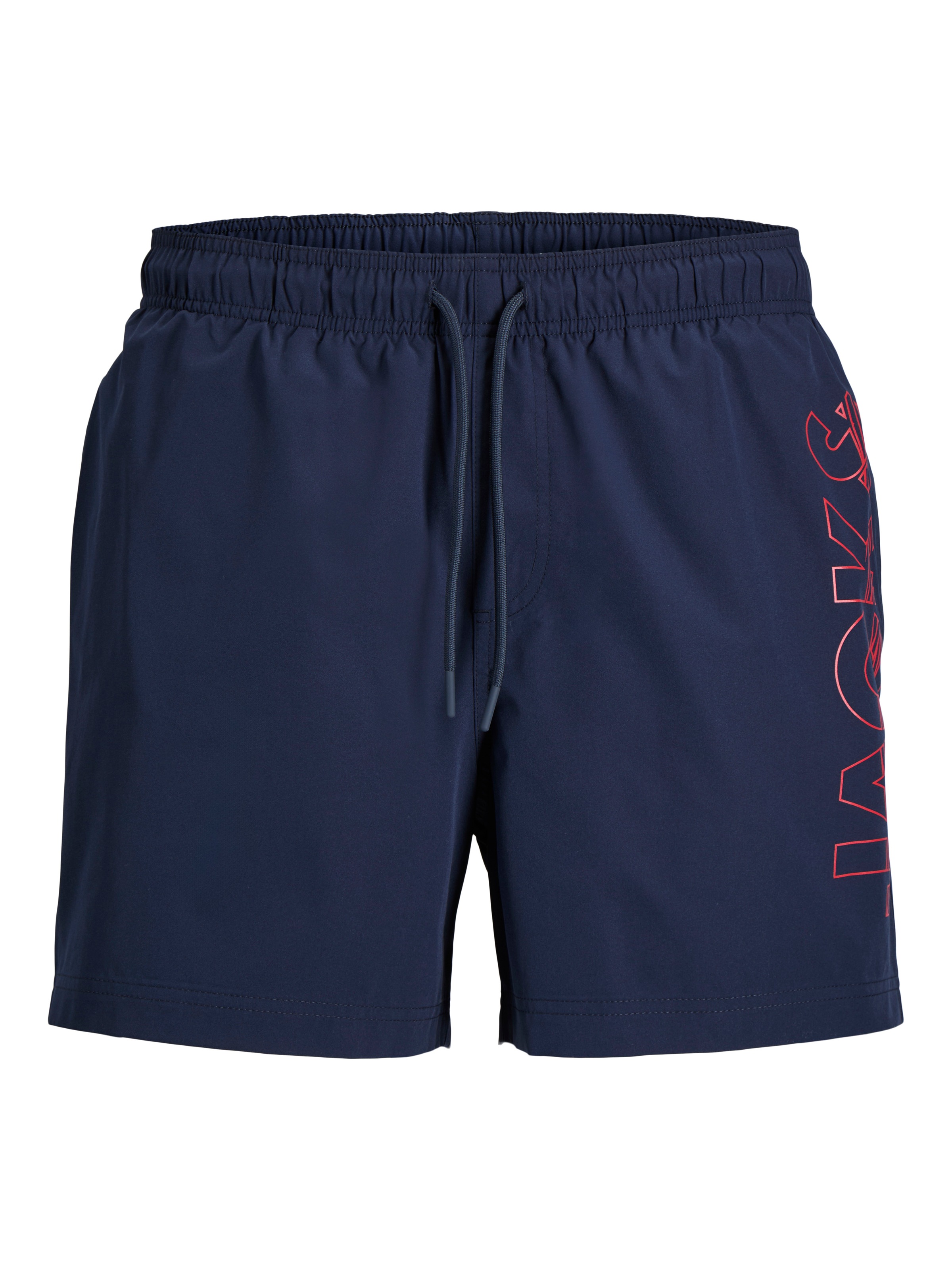 Jack & Jones PlusSize Badeshorts »JPSTMAUI WAVE LOGO SWIM SHORTS SN PLS« Kunstfaser, mit elastischem Bund, normal geschnitten