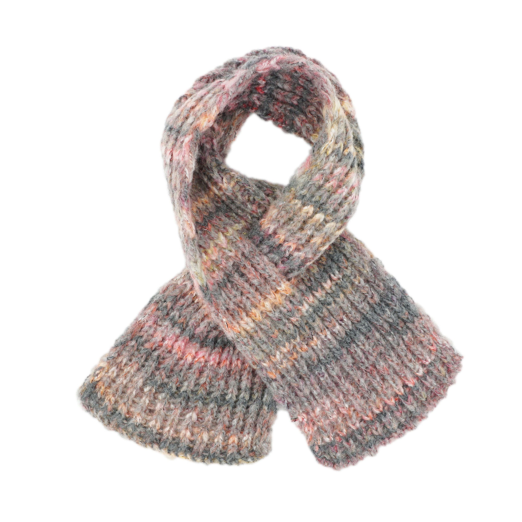 Image of MAXIMO Strickschal Materialmix, Steckschlaufe, Farbverlauf, bequem, weich, wärmend