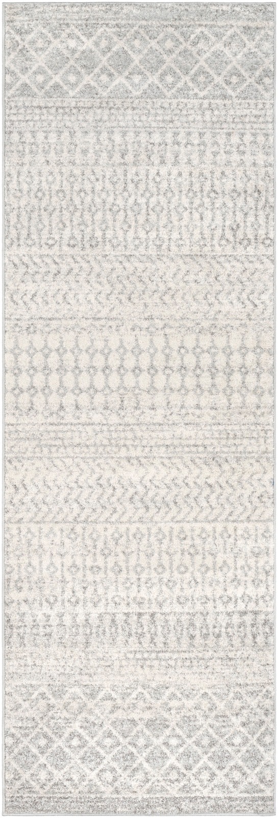 Livabliss Teppich »NICE«, rechteckig, 8 mm Höhe, Skandi Design, Boho Kurzflor Wohnzimmerteppich, Schlafzimmer, Grau