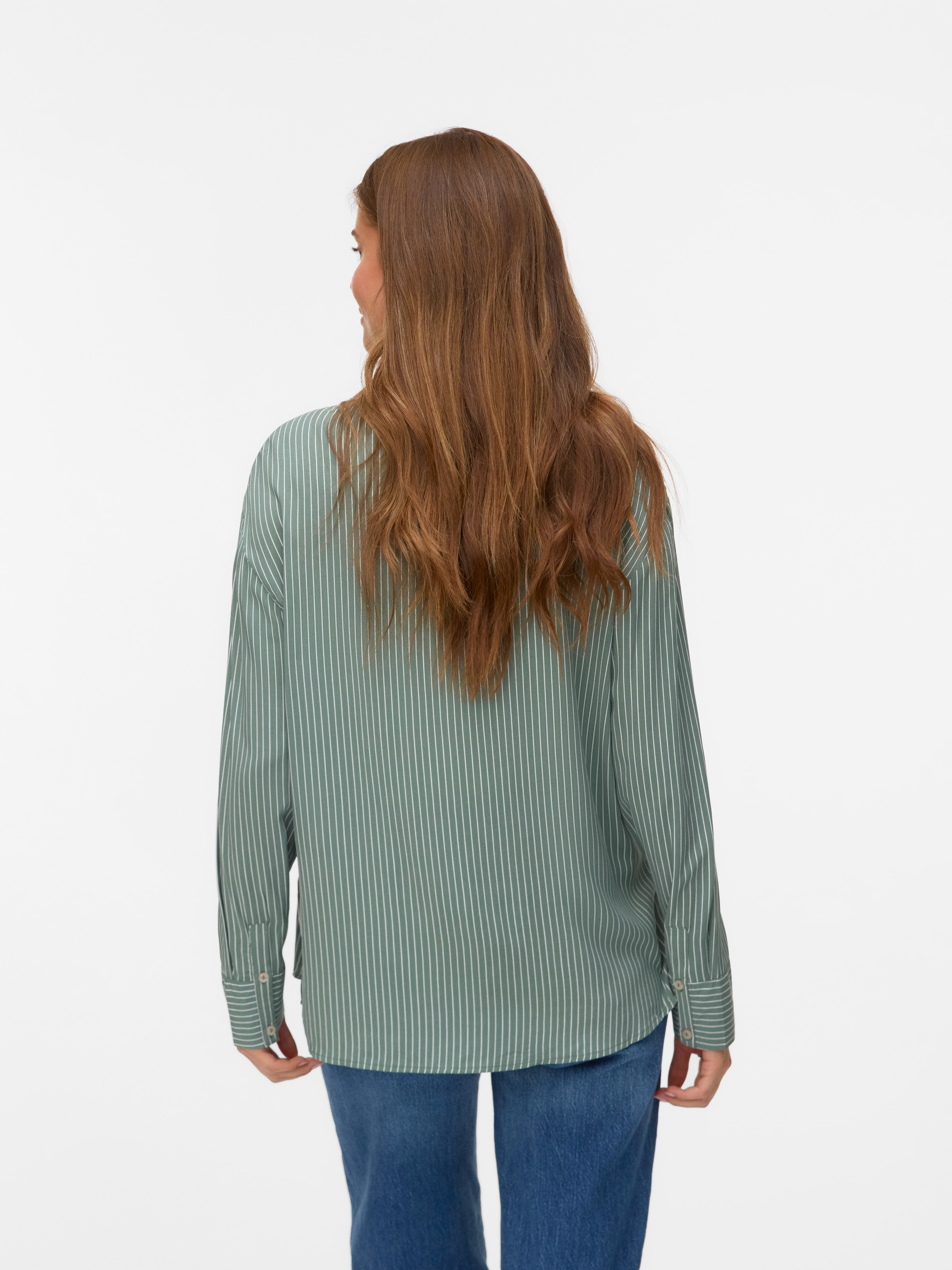 Vero Moda Langarmbluse »VMALICE LS SHIRT WVN GA NOOS«