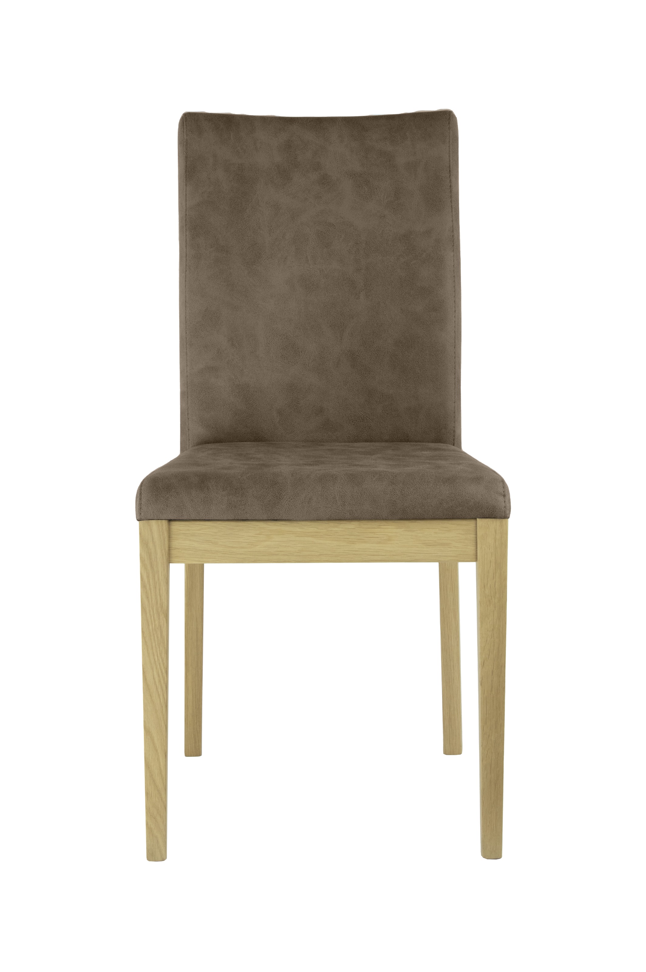 Home affaire 4-Fussstuhl »Dendres«, (Set), 2 St., Microfaser, Sitz und Ruecken gepolstert