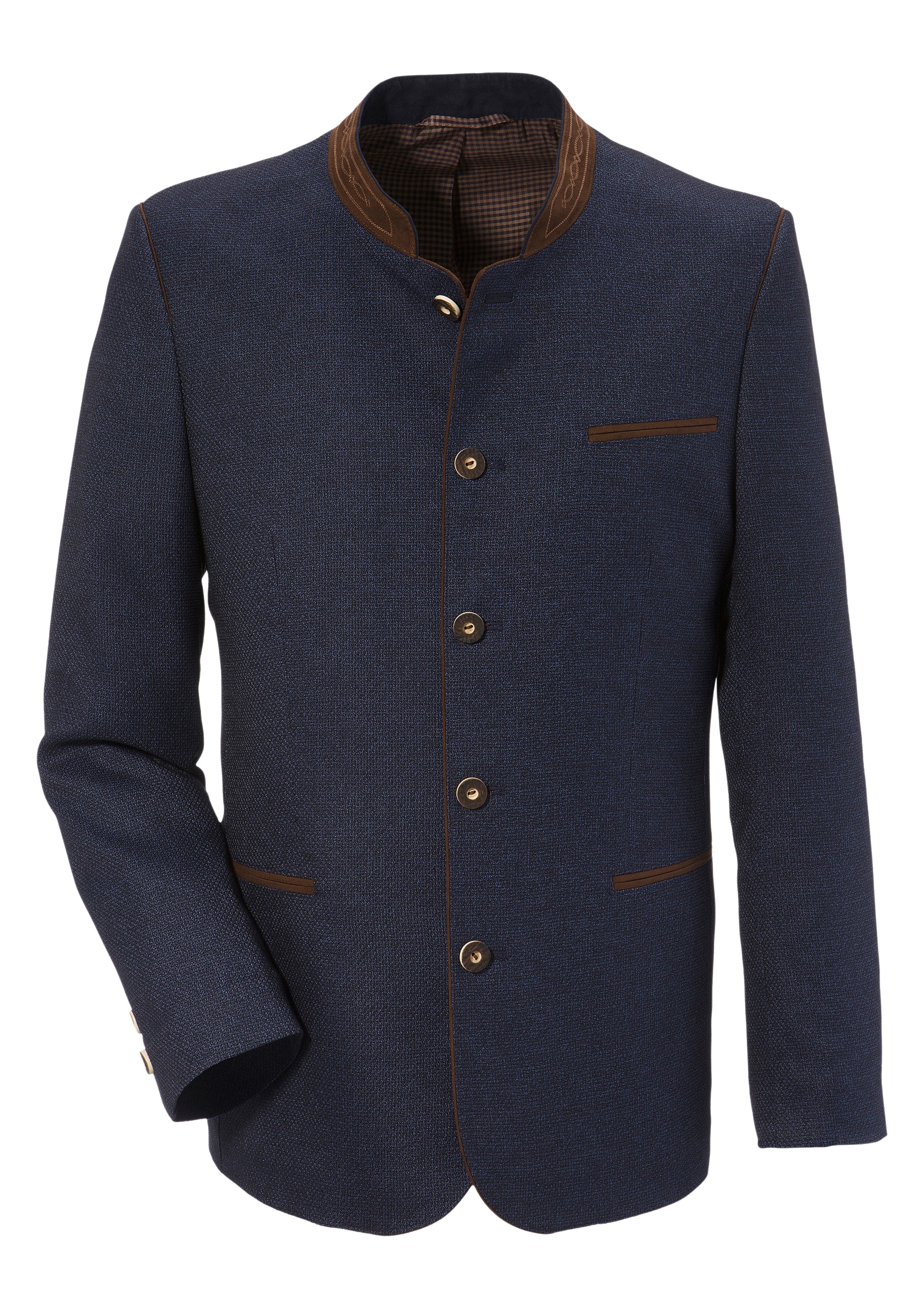 Image of Tradition by Weis Trachtensakko, Herren, mit Lederapplikationen bei Ackermann Versand Schweiz