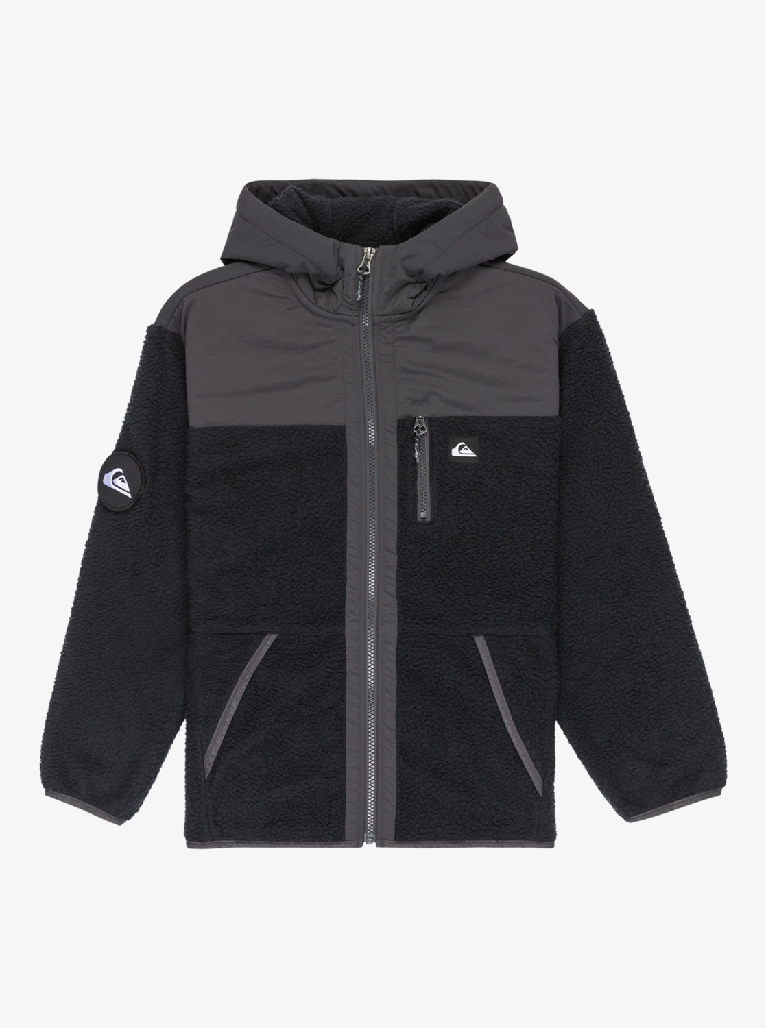 Quiksilver Veste polaire »BACK TO S SCHOOL YOUTH« für Kinder und Jugendliche, aus Polyester, leichtes Material