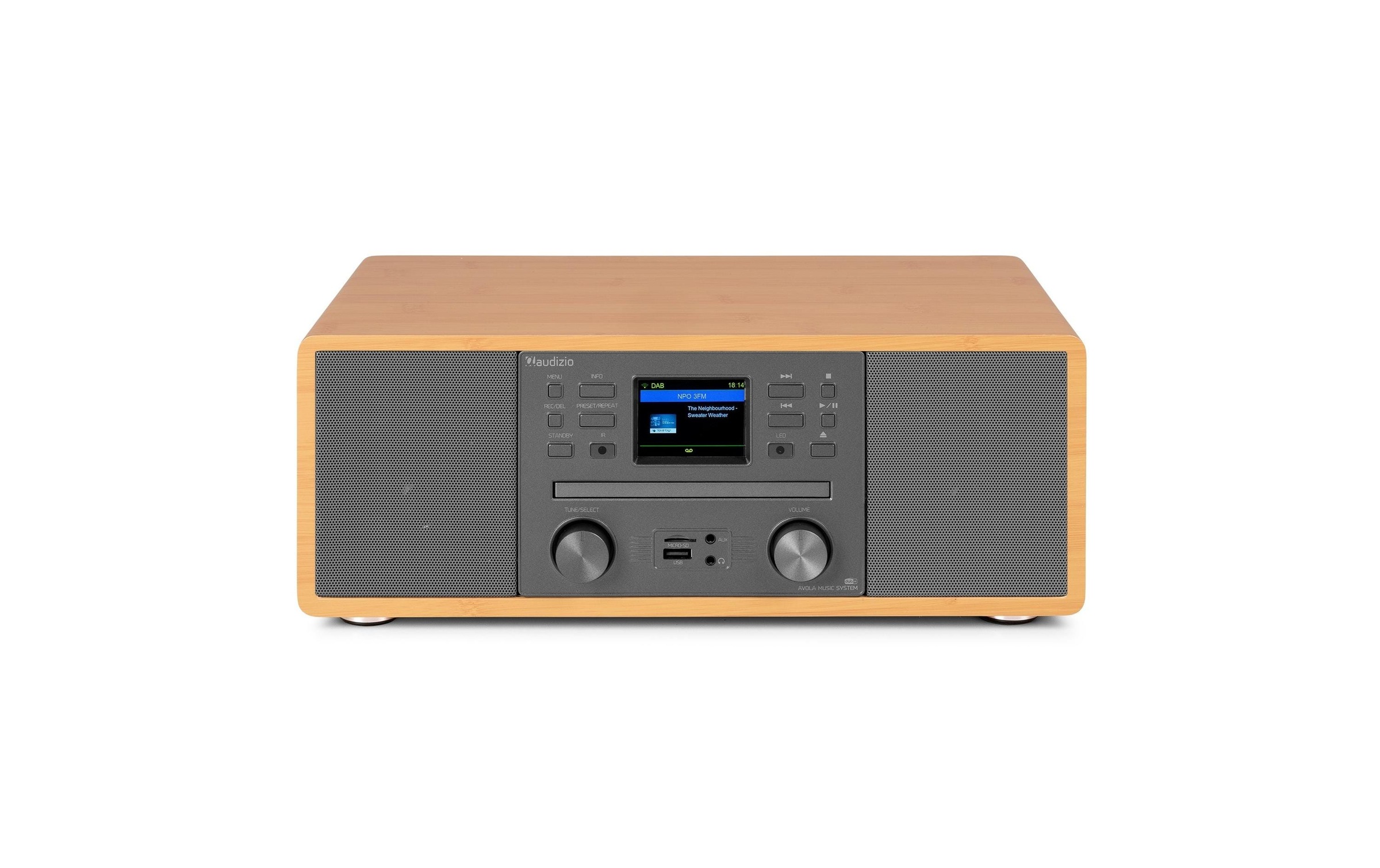 AUDIZIO Digitalradio (DAB+) »Avola-BMB DAB+/FM Radio mit BT u. CD, WLAN« ( )