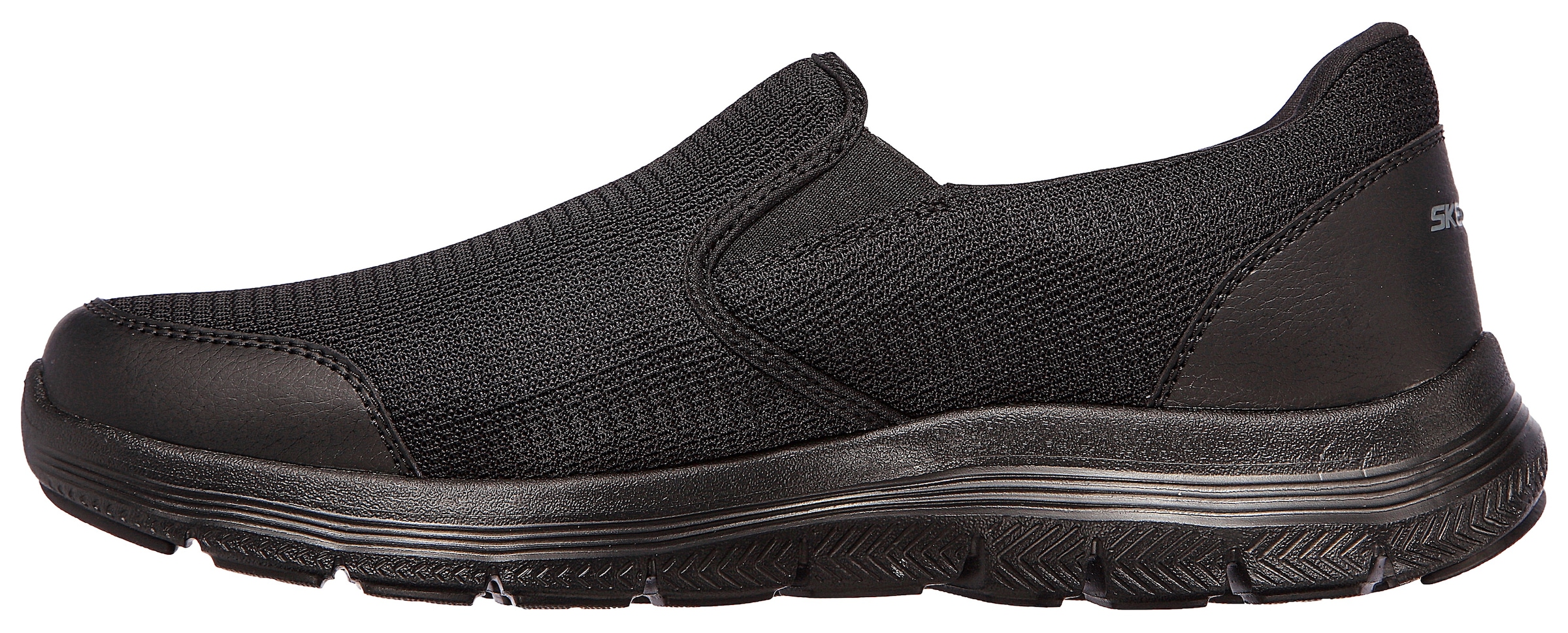 Skechers Slip-On Sneaker »FLEX ADVANTAGE 4.0«, Slipper, Schhlupfschuh, Komfortschuh mit Air Cooled Memory Foam