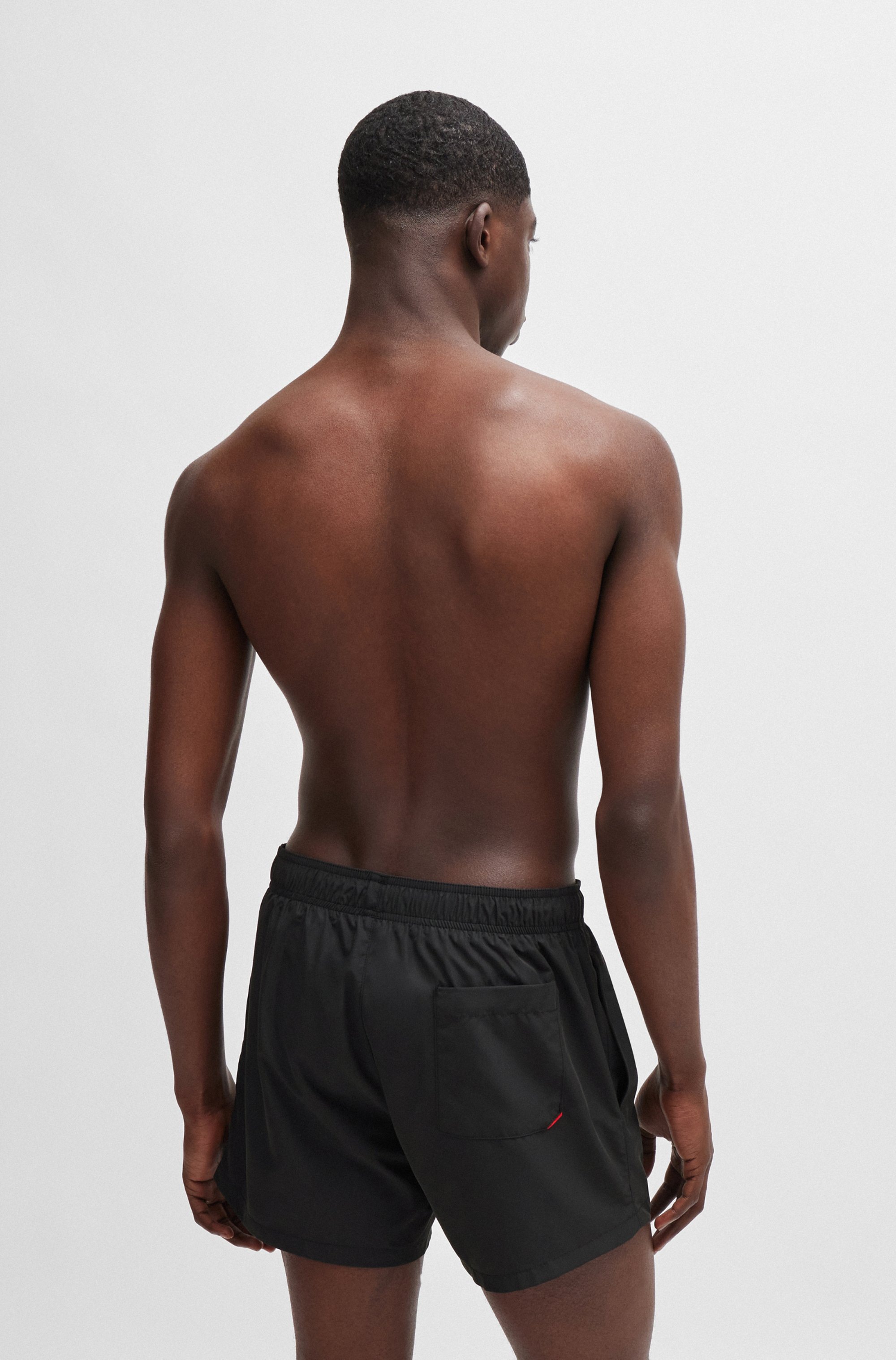 HUGO Underwear Badeshorts »ABAS«, seitlich mit grossem HUGO Logo-Print
