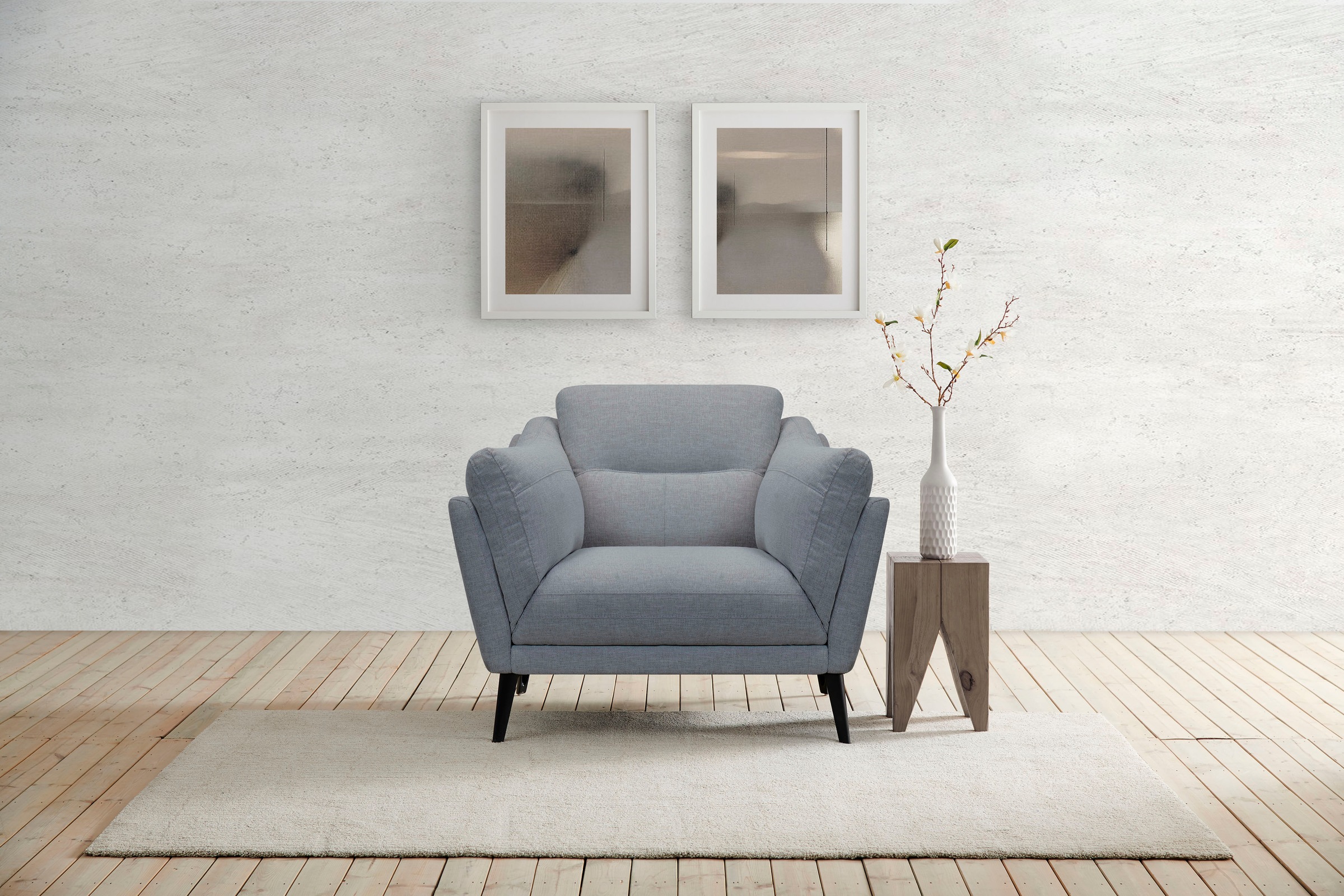 Image of andas Sessel »Jonte«, Sitz- und Rücken gepolstert, in 2 Bezugsqualitäten bei Ackermann Versand Schweiz