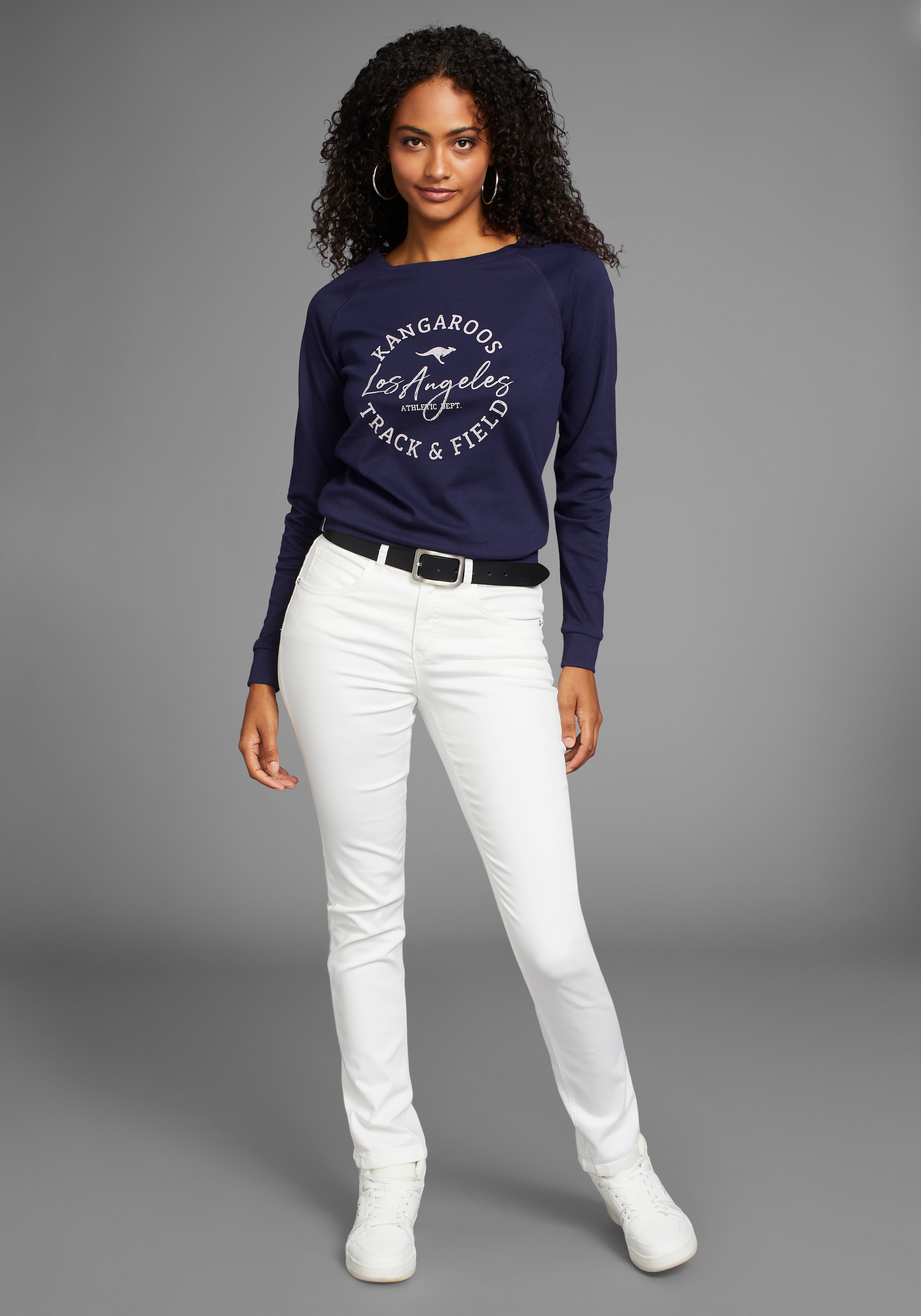 KangaROOS Sweatshirt, mit Frontprint