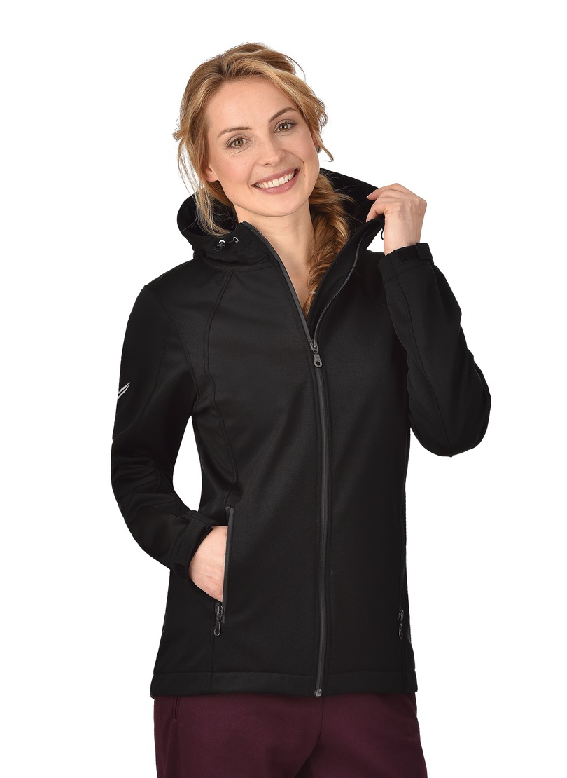 Image of Trigema Taillierte Softshell-Kapuzenjacke bei Ackermann Versand Schweiz