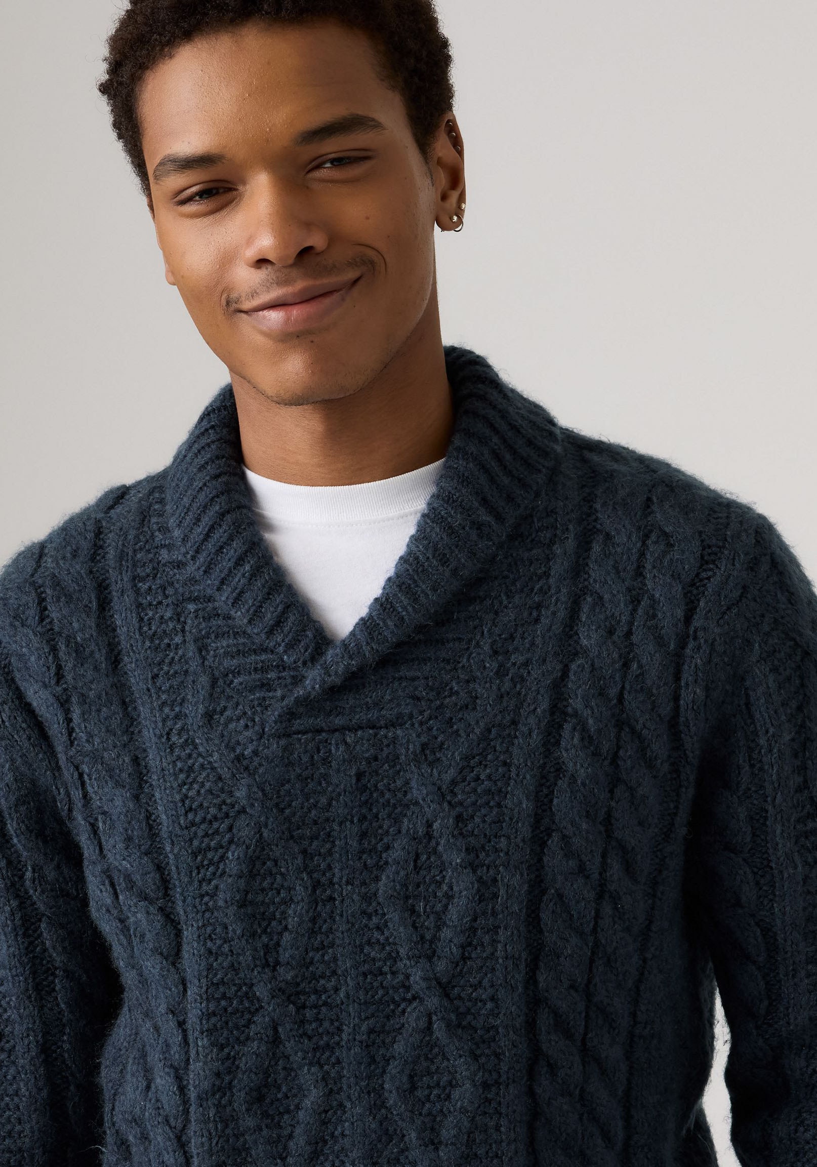 Levi's® Strickpullover , mit Ajourstrickmuster
