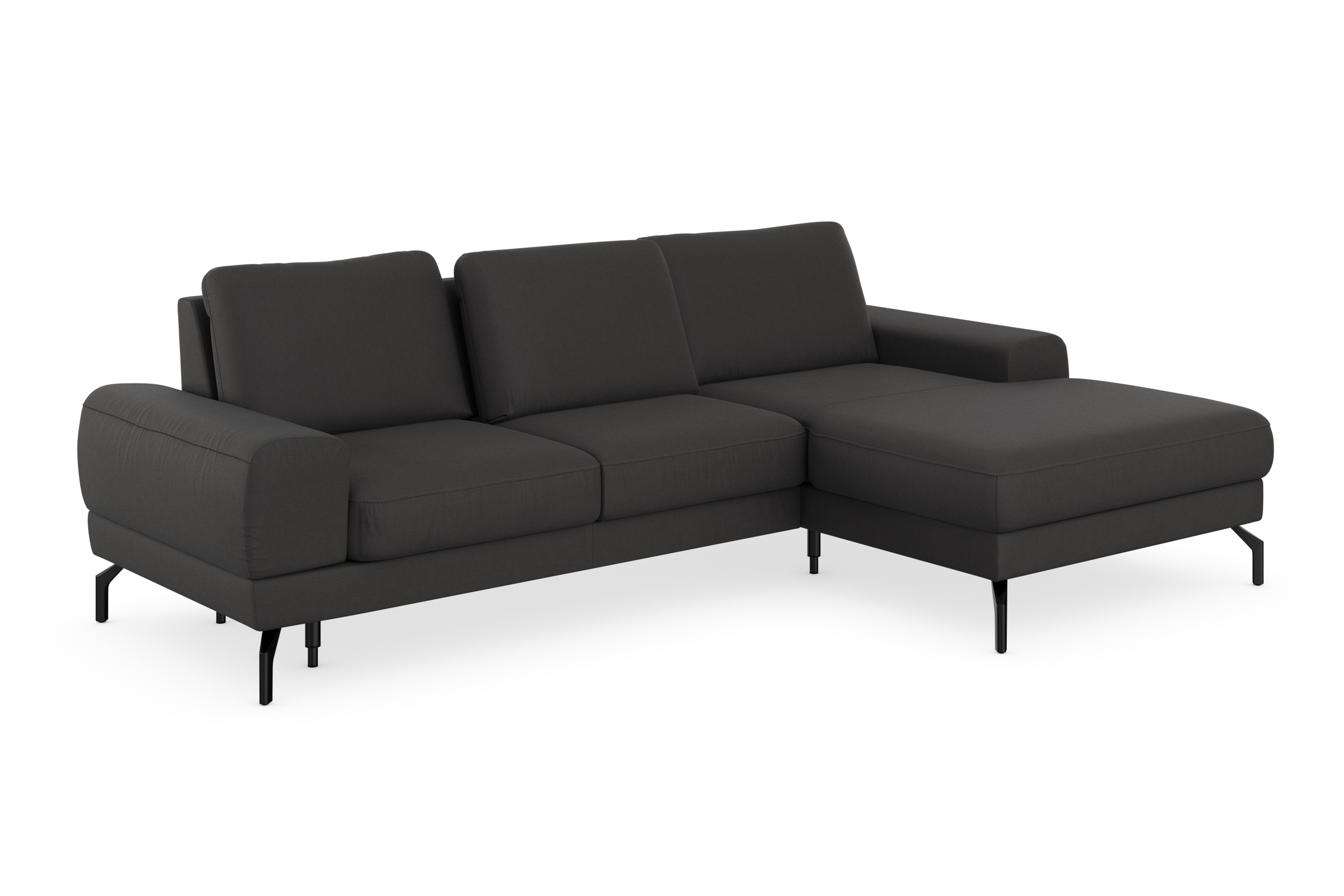 sit&more Ecksofa »Cinturo L-Form«, inklusive Sitztiefenverstellung und Federkern, Sitzhöhe 48 cm
