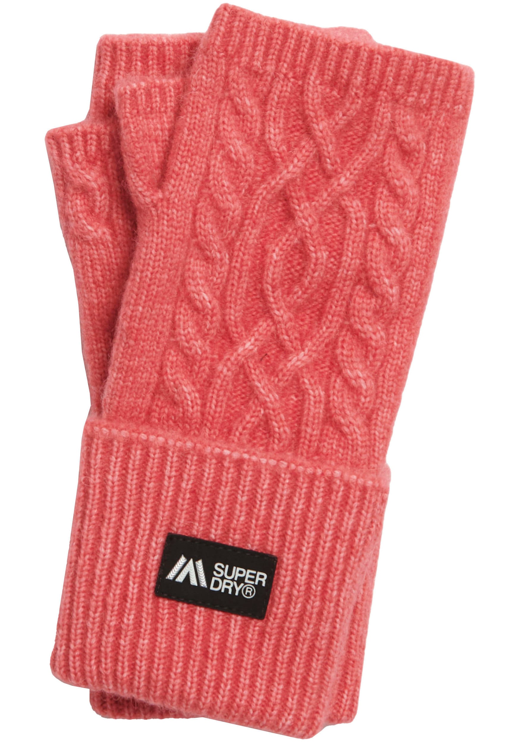 Superdry Strickhandschuhe »CABLE LUXE HANDWARMERS«