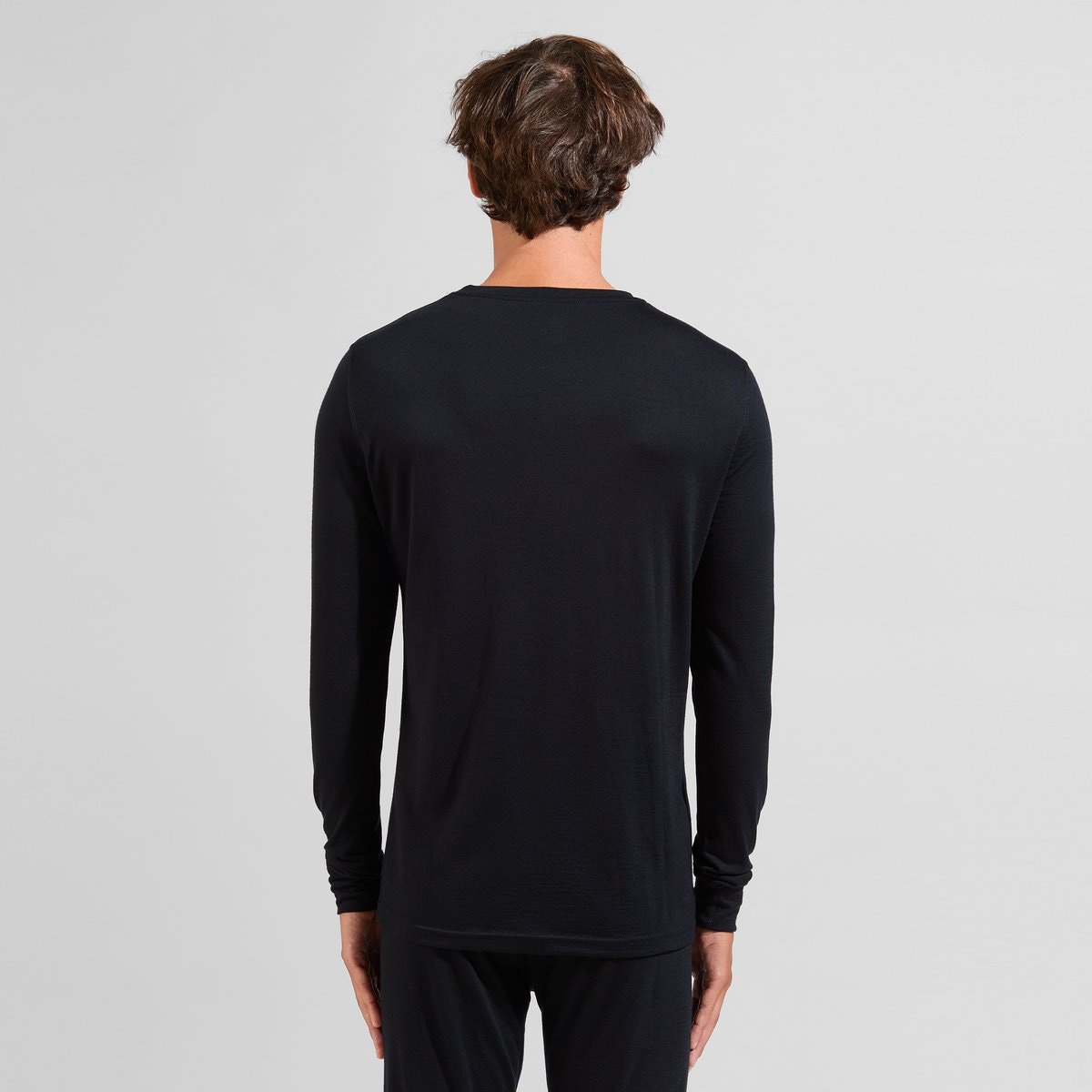 Odlo T-shirt fonctionnel »BL TOP crew neck l/s-MERINO 200« atmungsaktives Funktionsshirt, aus Wolle, schnell trocknendes Material