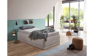 Westfalia Schlafkomfort Polsterbett »Texel«, Komforthöhe mit Zierkissen, Bettkasten... kaufen