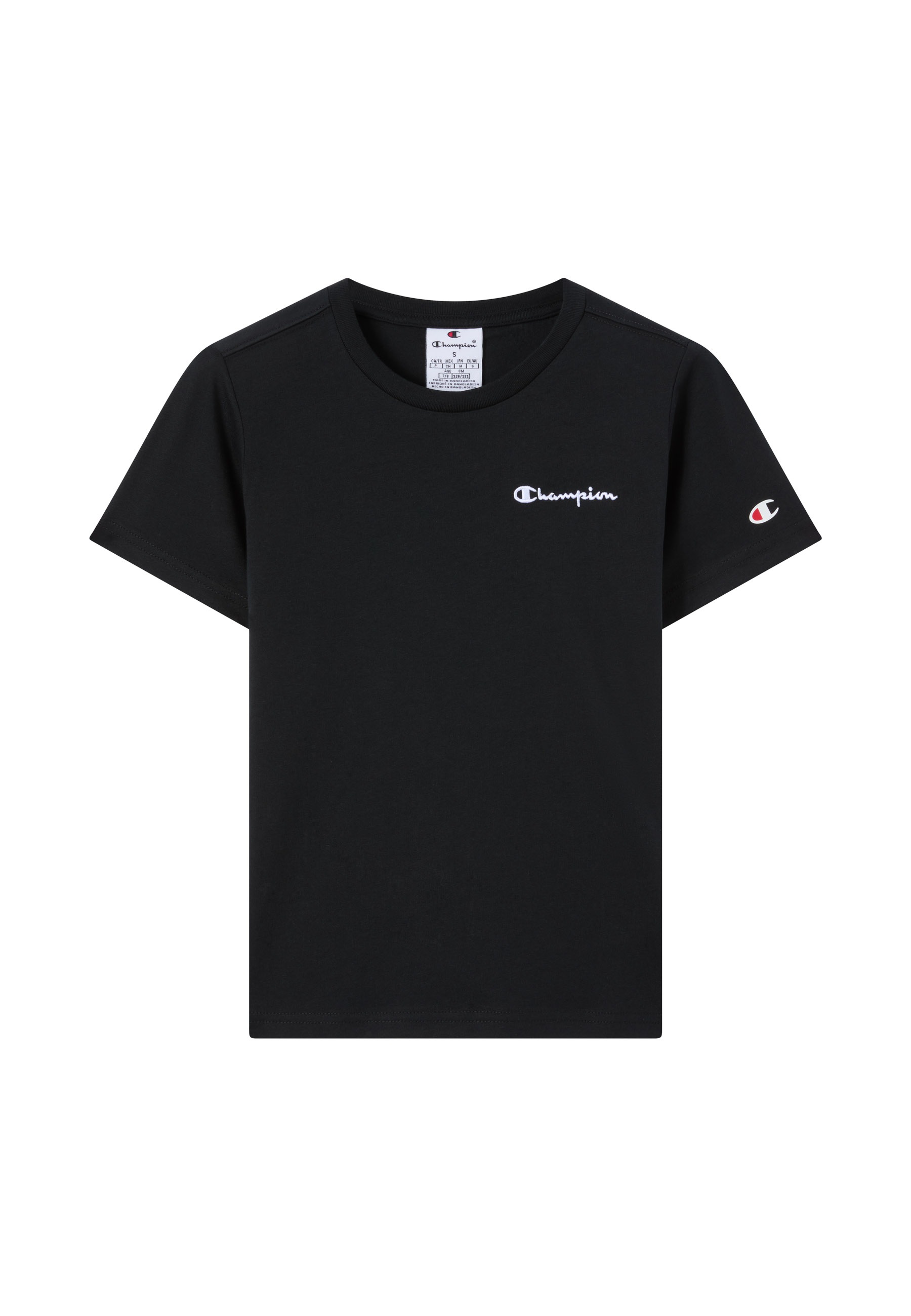 Champion T-shirt »ICONS CONTRAST Crewneck T-Shirt« klassischer Schnitt, Kurzarm, für Kinder, für Sportmode