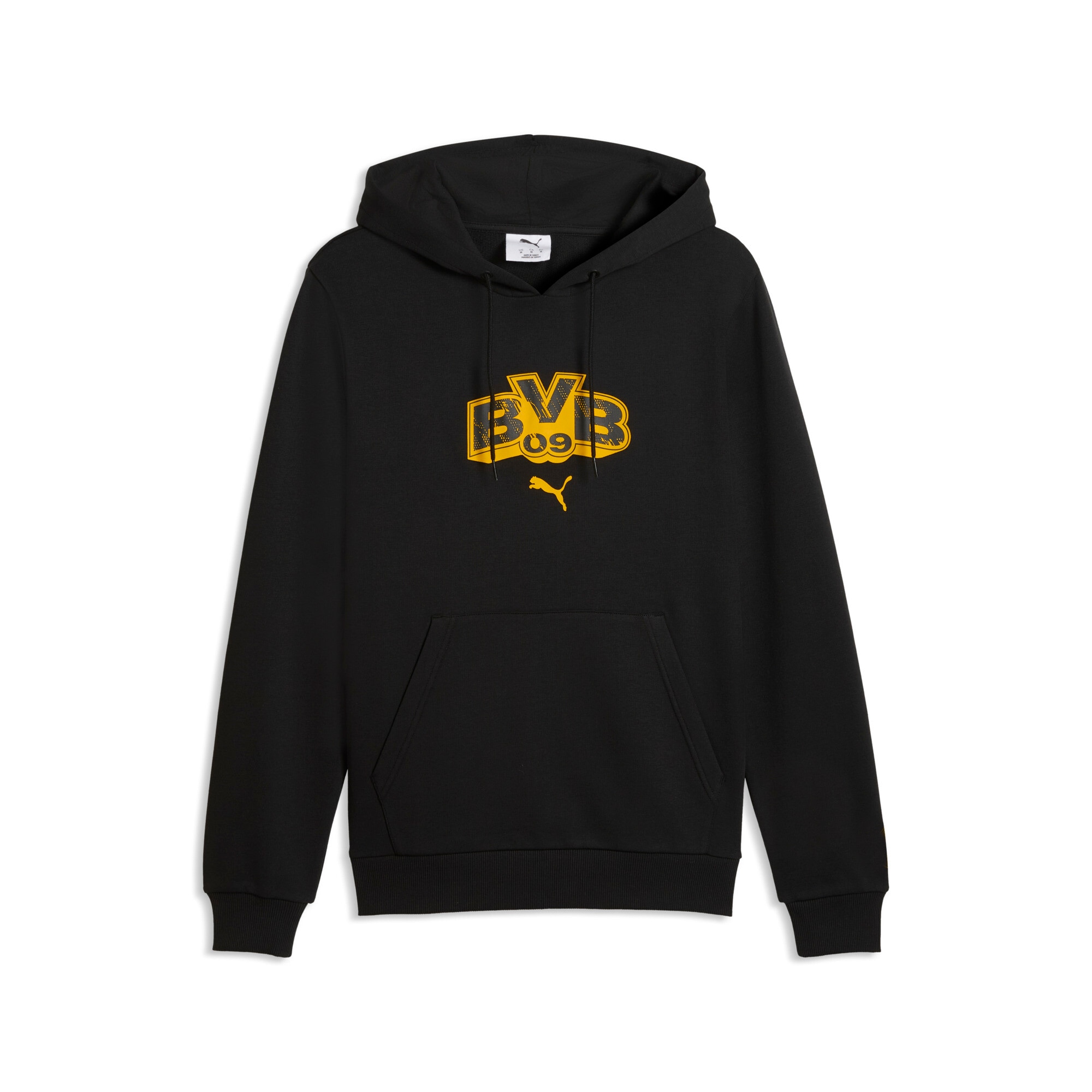 PUMA Sweat à capuche »BVB FTBLCULTURE HOODIE«, sportlicher Stil, Regular Fit

