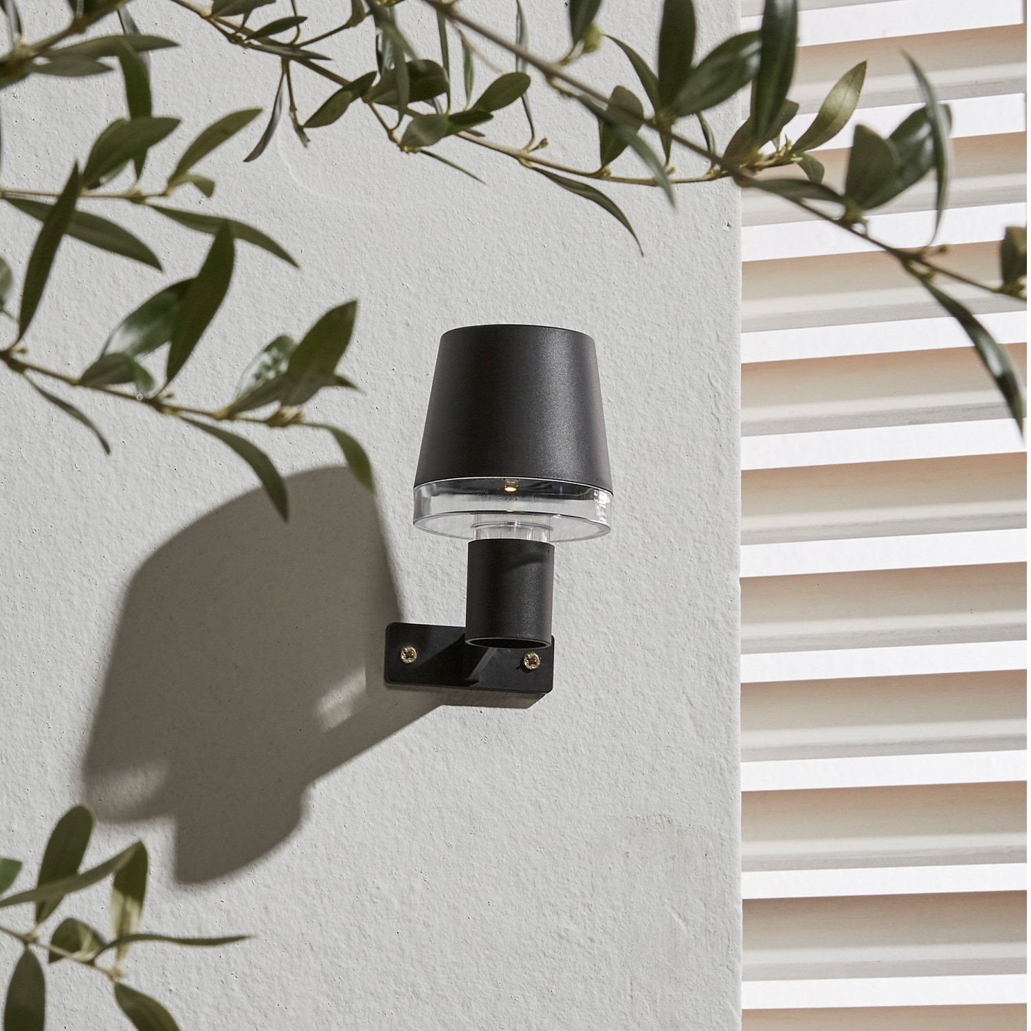 LUXFORM Lampe murale extérieure »Solar-Wandleuchte - Cala d'Or - 3 Stück« Module LED alimenté par énergie solaire