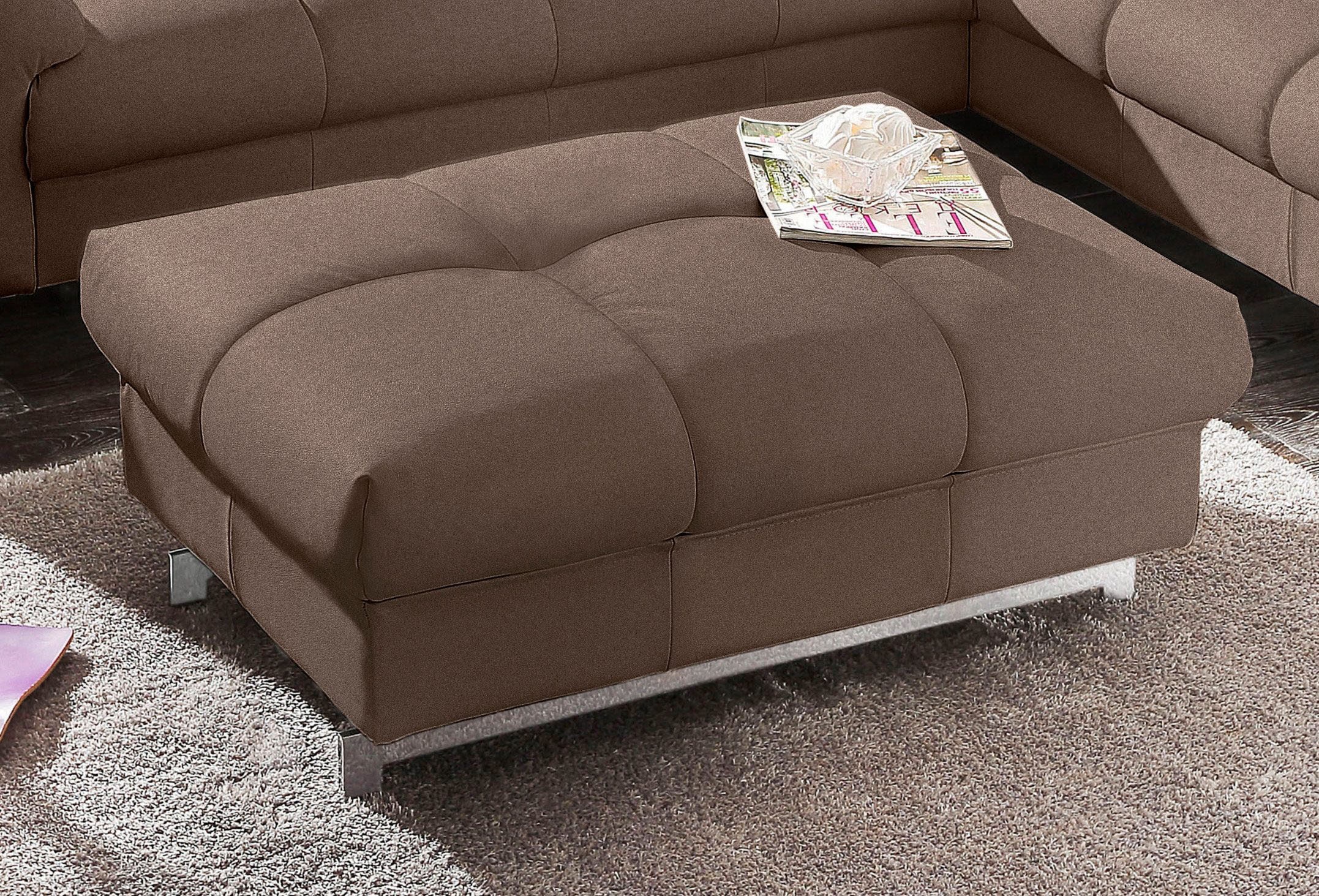 COTTA Hocker »Chef« mit edlen Metallfüssen