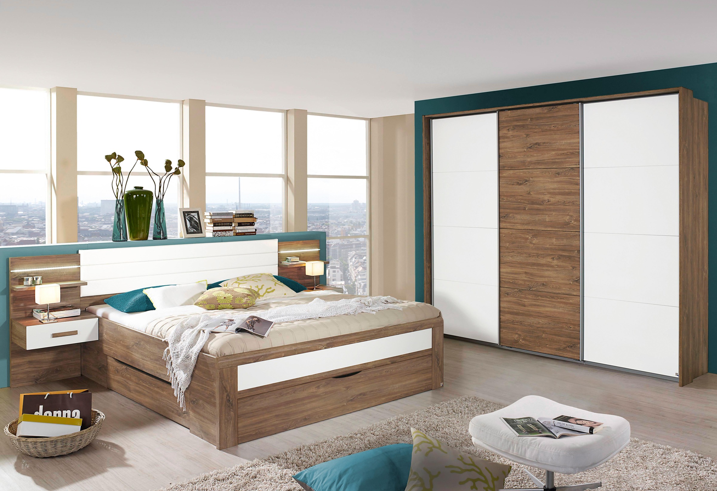 Image of rauch LED Nachttischlampe, Tageslichtweiss, 2-teilig bei Ackermann Versand Schweiz