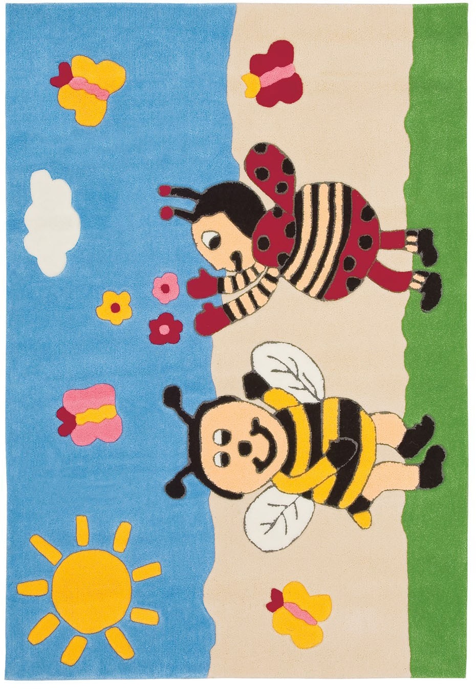 Arte Espina Teppich »Joy 4091«, rechteckig, 22 mm Höhe, Sehr strapazierfähig, Fussbodenheizungsgeeignet